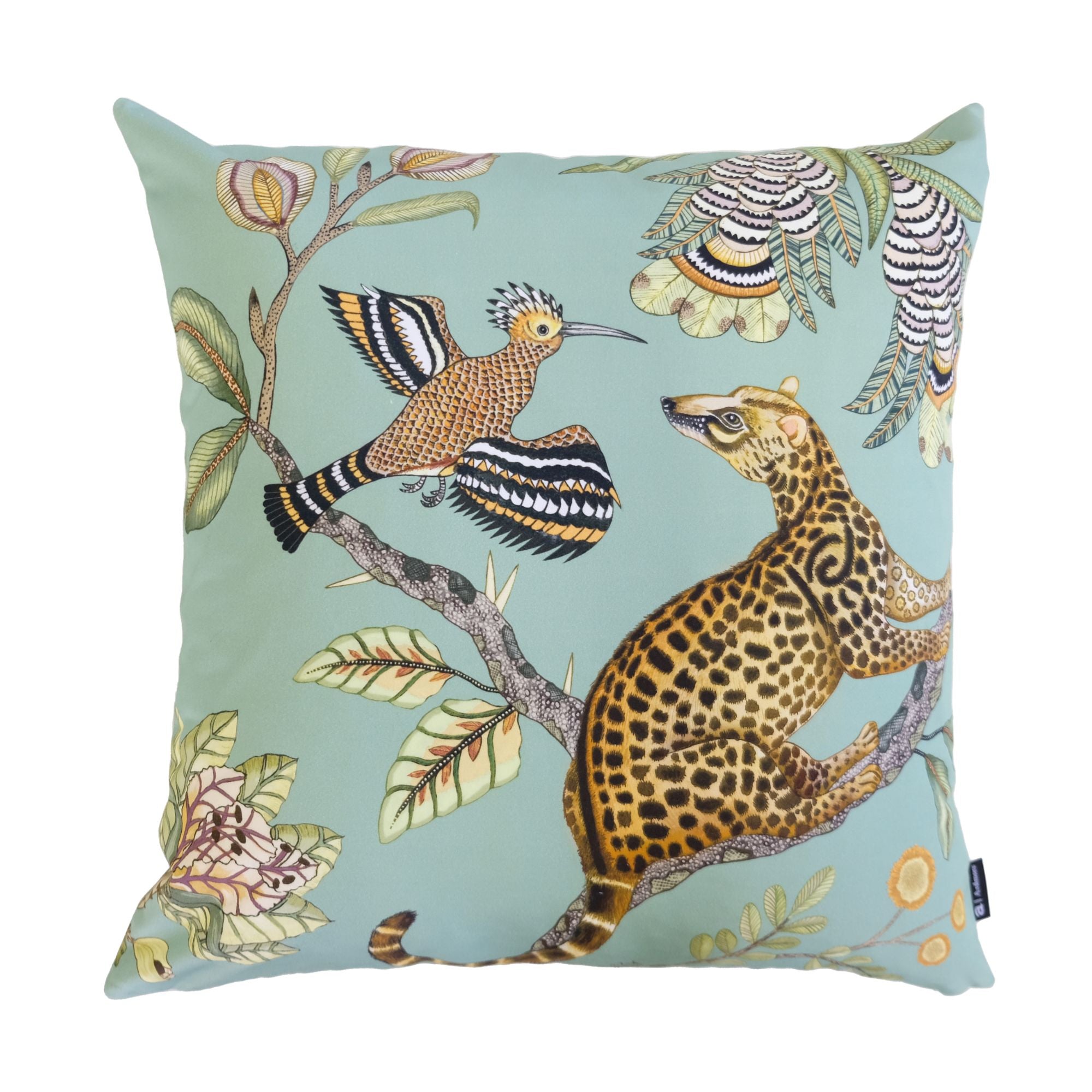 Camp Critters Pillow - Silk - Delta