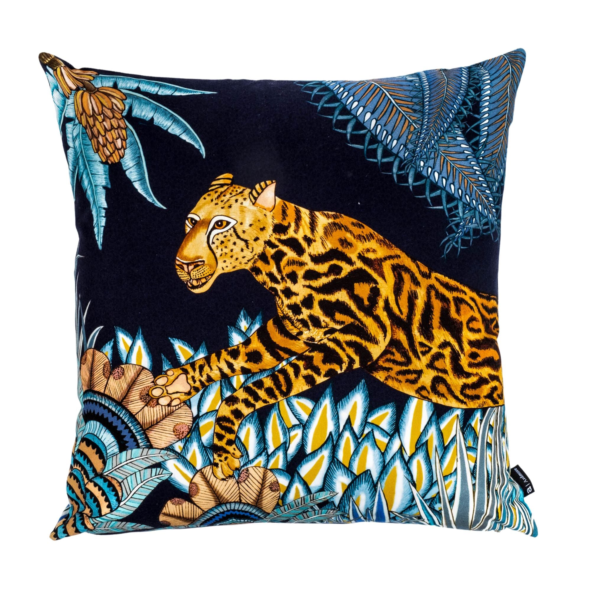 Velvet hot sale cheetah pillow