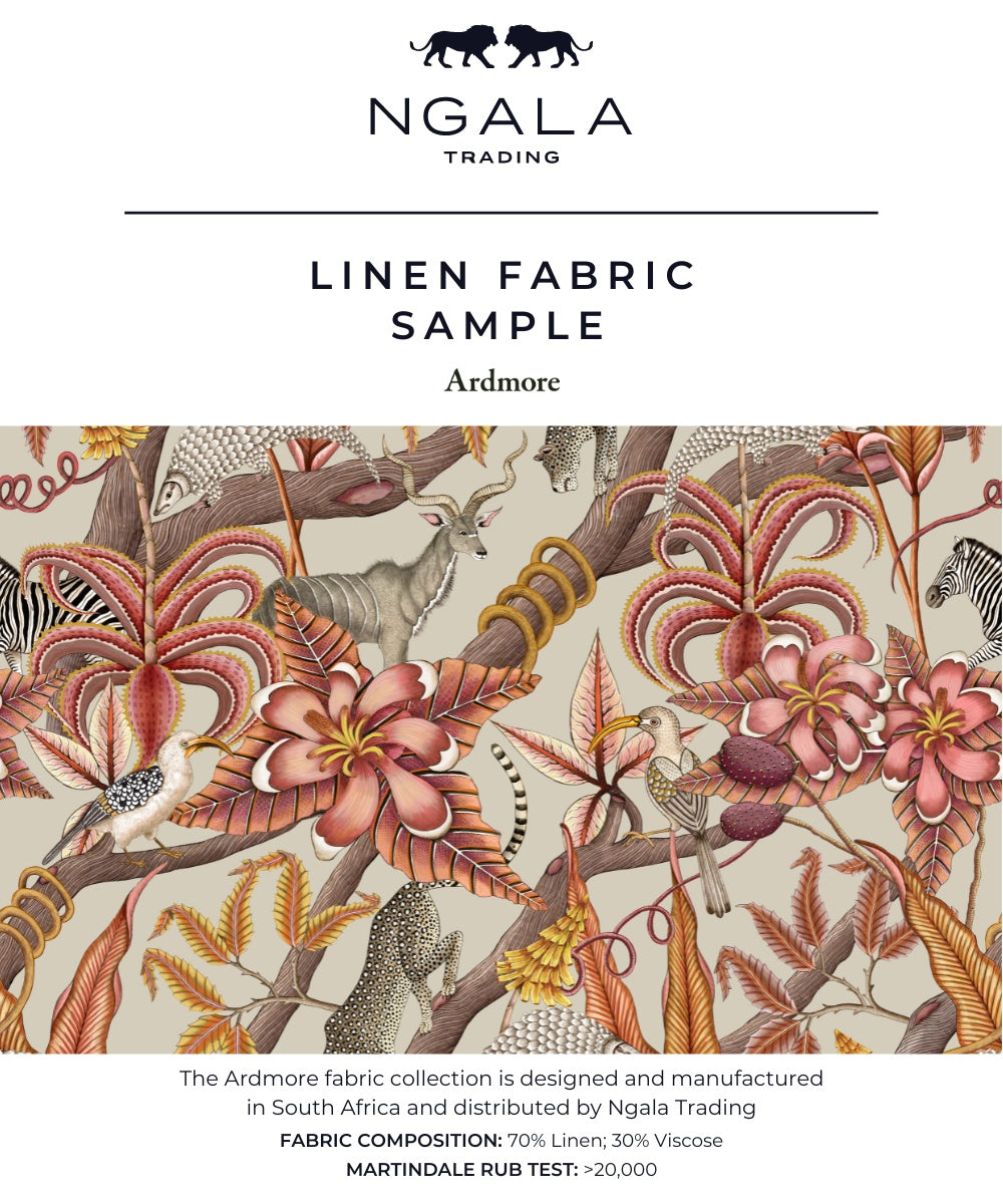 Ardmore Thanda Linen Fabric Sample