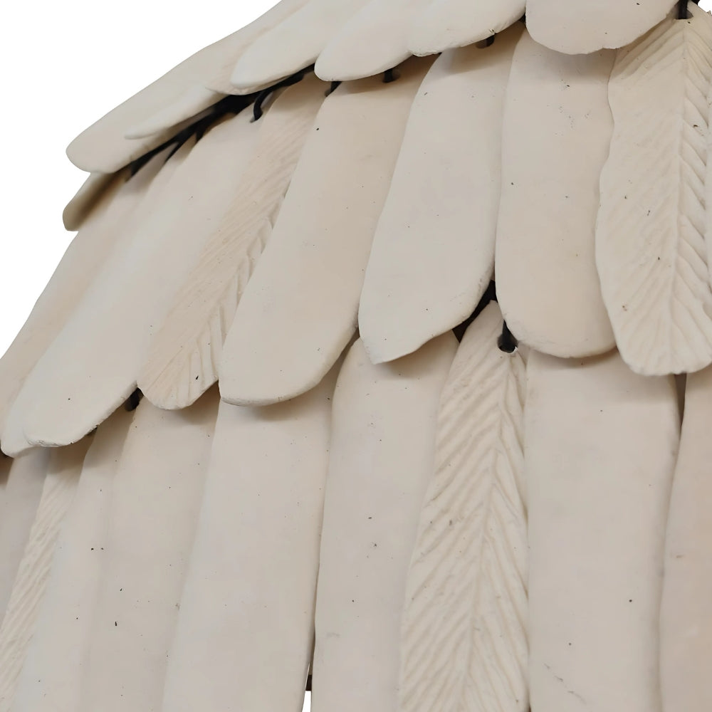 MUD Ceramic Leaf Sample - Ivory