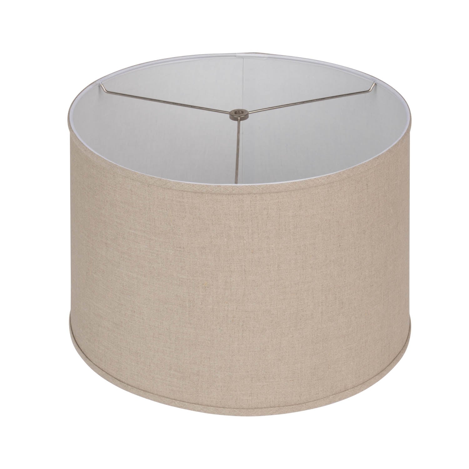 Upright Triple Kudu Inner Horn Lamp - Cream Base