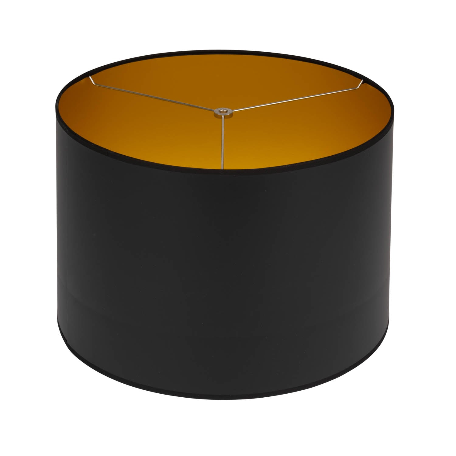 Upright Triple Kudu Inner Horn Lamp - Black Base