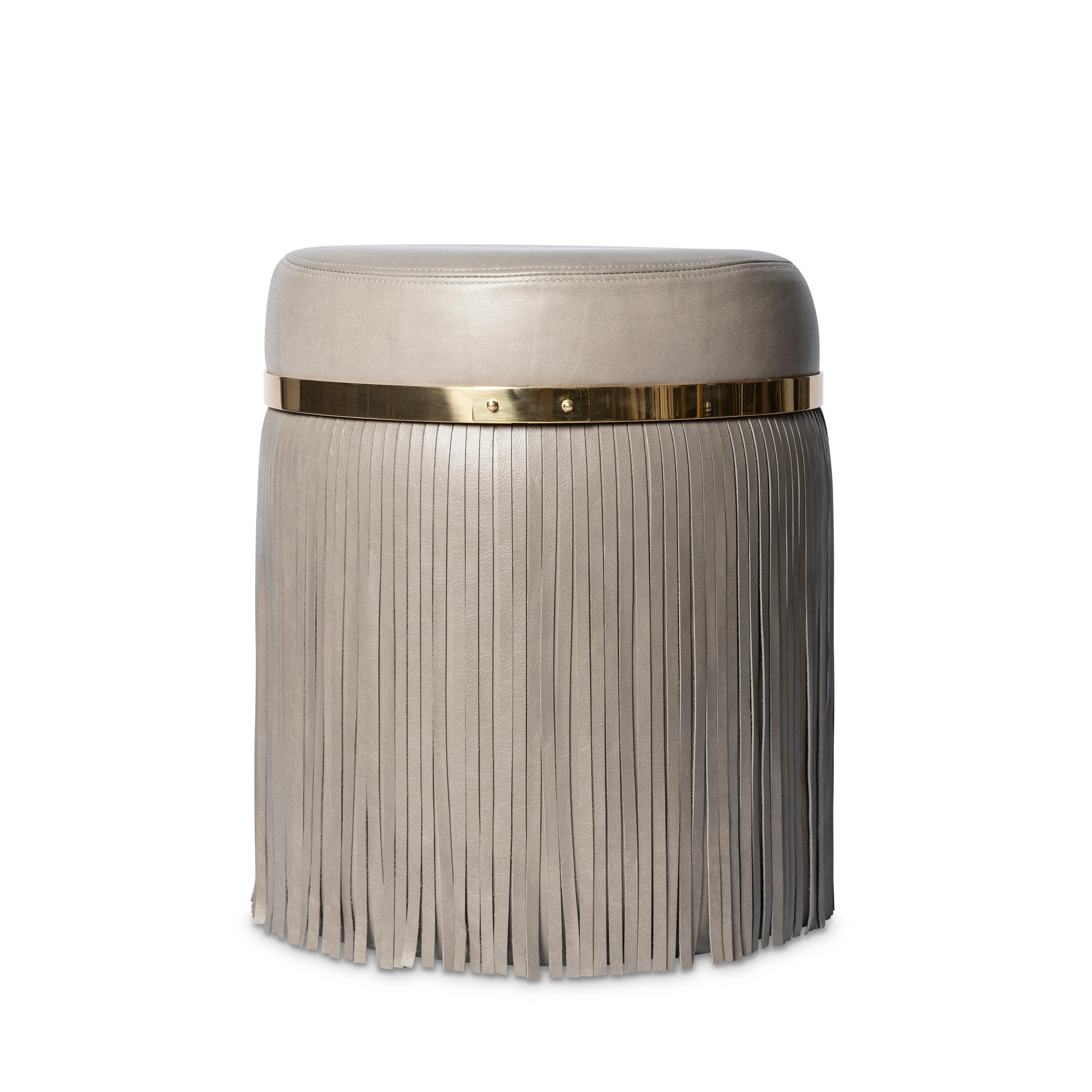 Nobu Ottoman in Premium Leather
