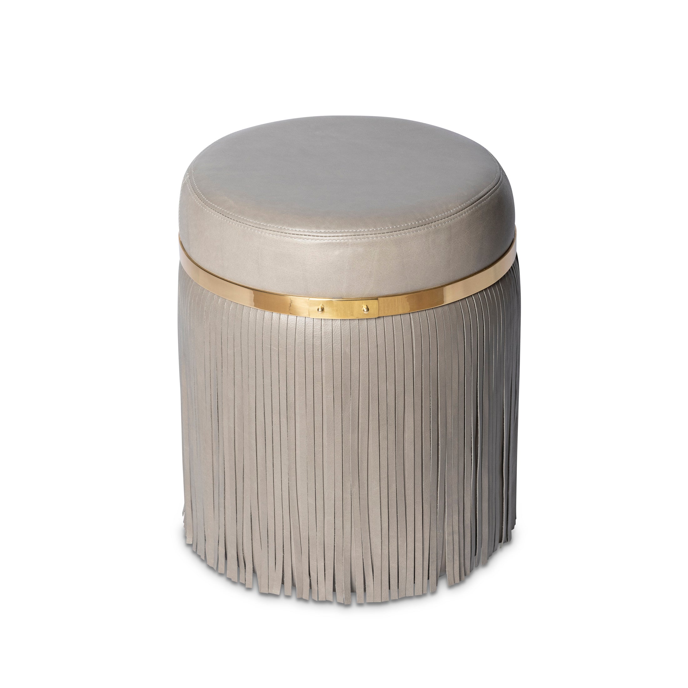 Nobu Ottoman in Premium Leather