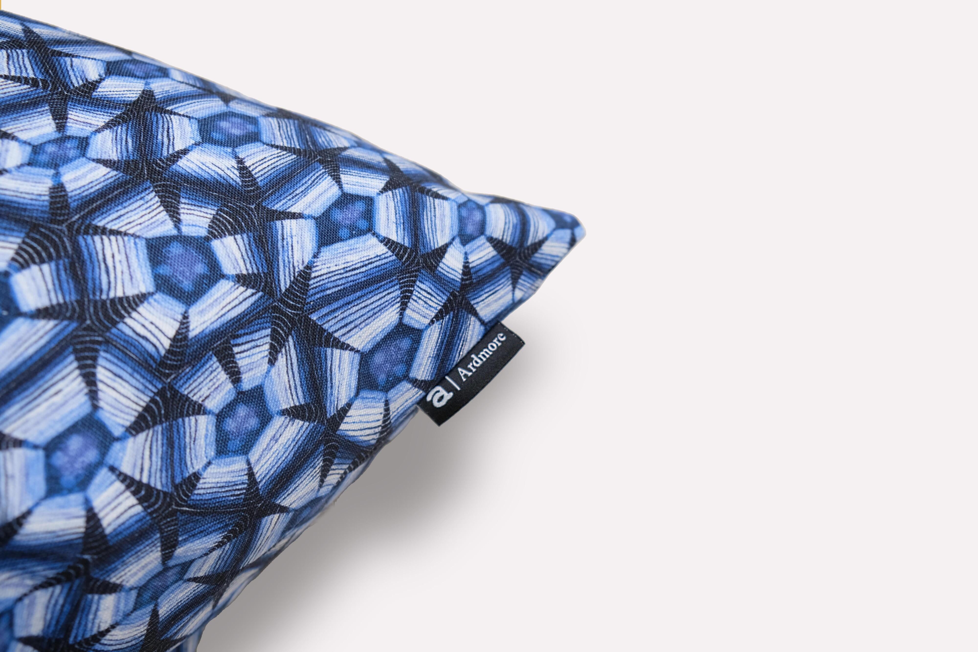 Thanda Tortoise Pillow - Cotton - Tanzanite