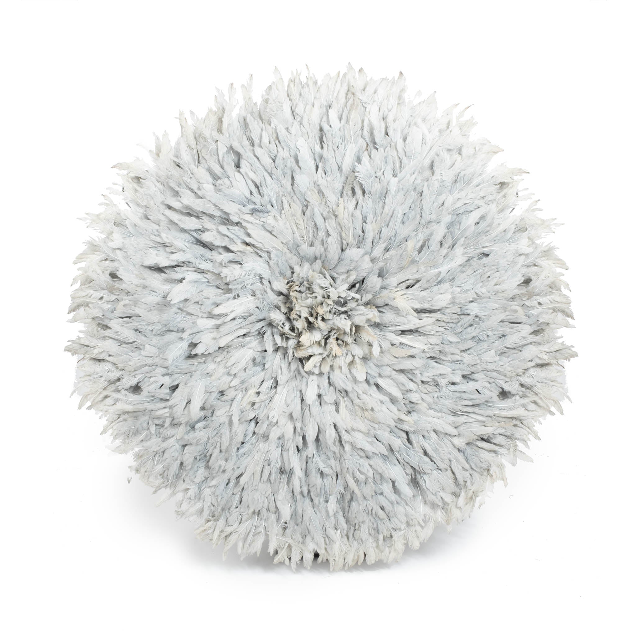 Juju Feather Hat - 32" - Grey