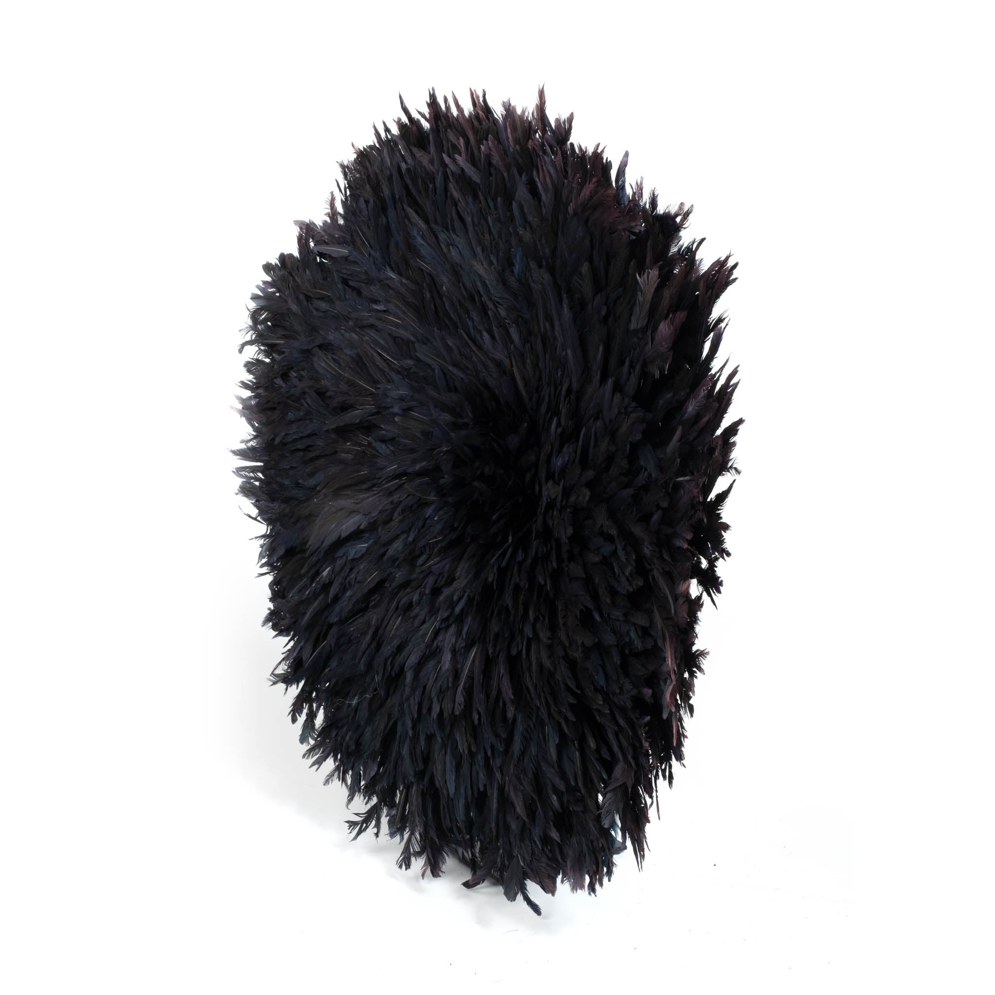 Juju Feather Hat - 32" - Black