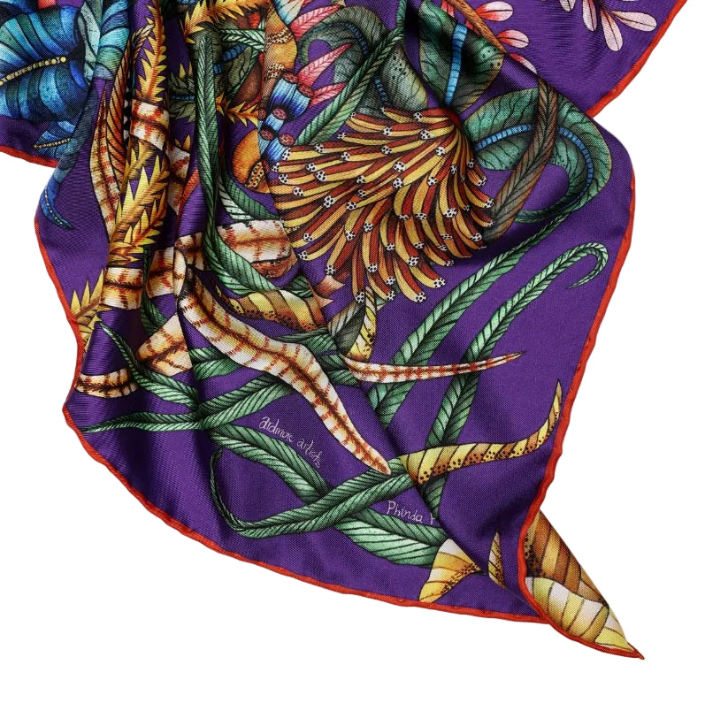 Phinda Pride Silk Scarf - Paradise