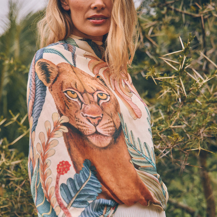 Phinda Pride Safari Wrap - Mist