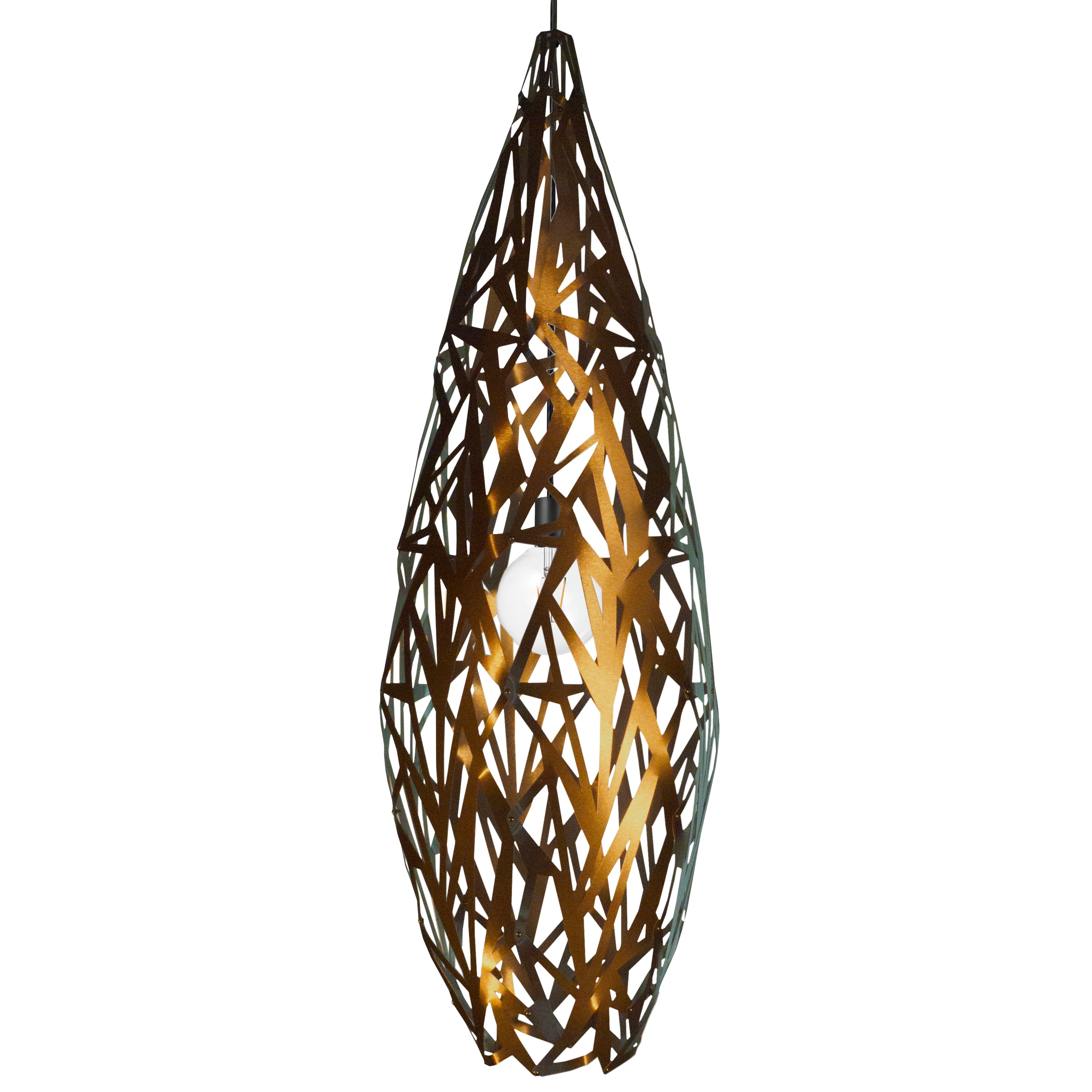 Cocoon Pendant Light - Copper