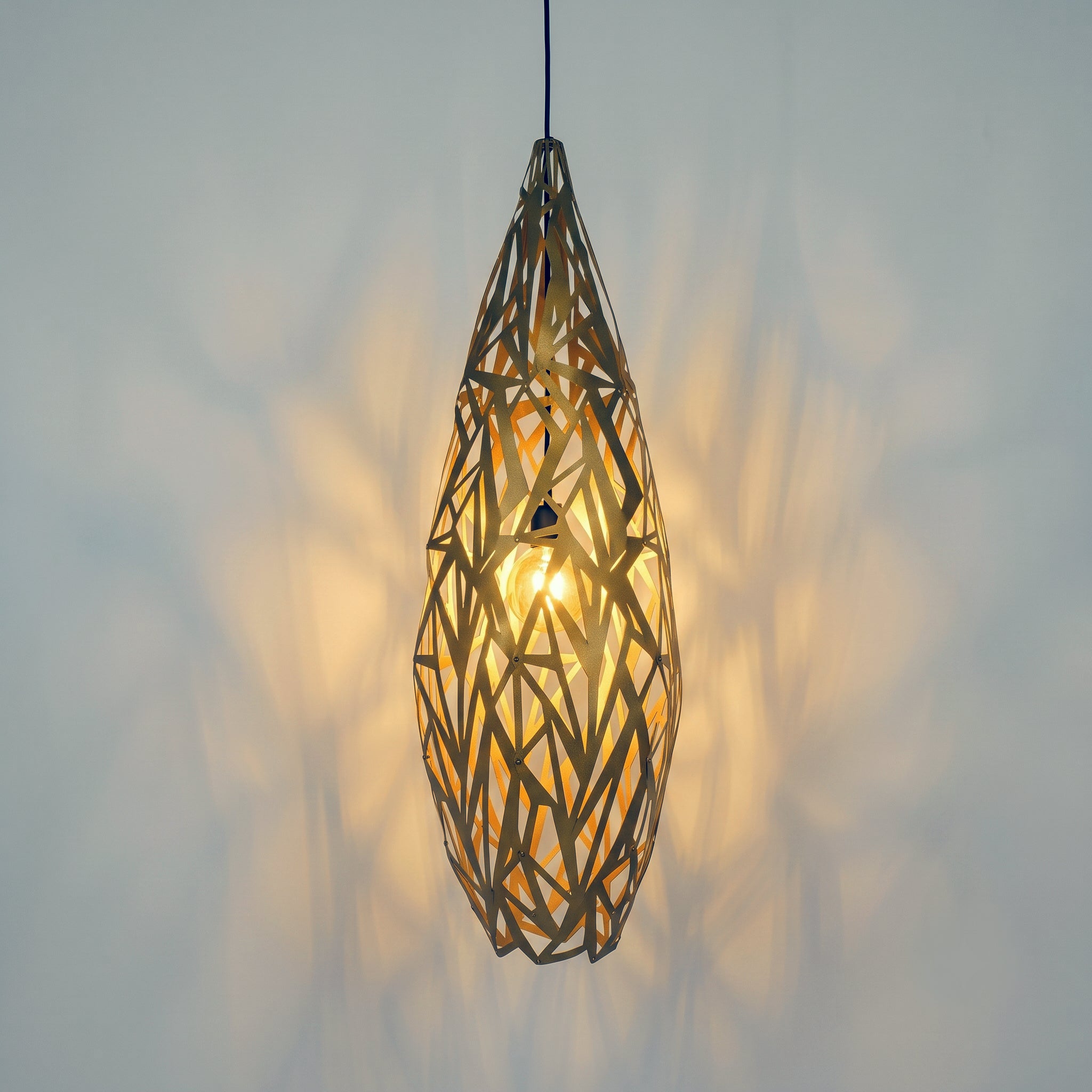 Cocoon Pendant Light - Gold