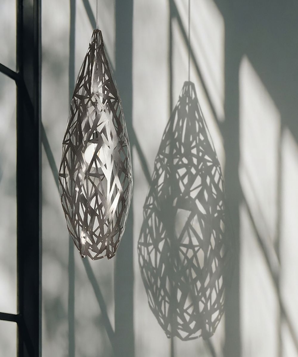 Cocoon Pendant Light - Silver