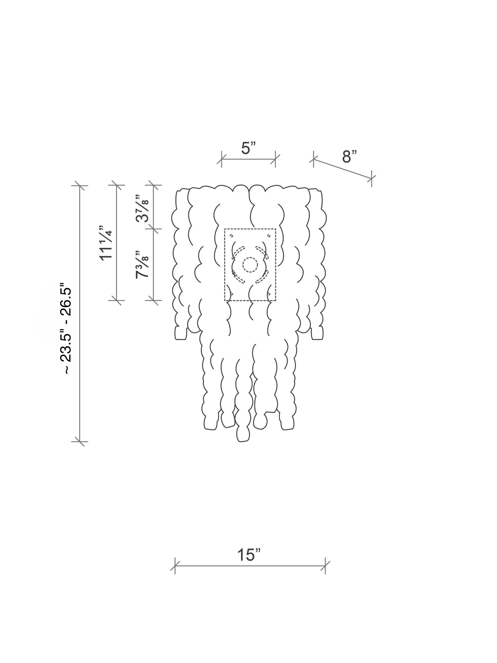 Disc Wall Sconce - Natural