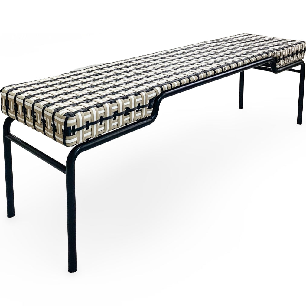 Tiebele Woven Bench