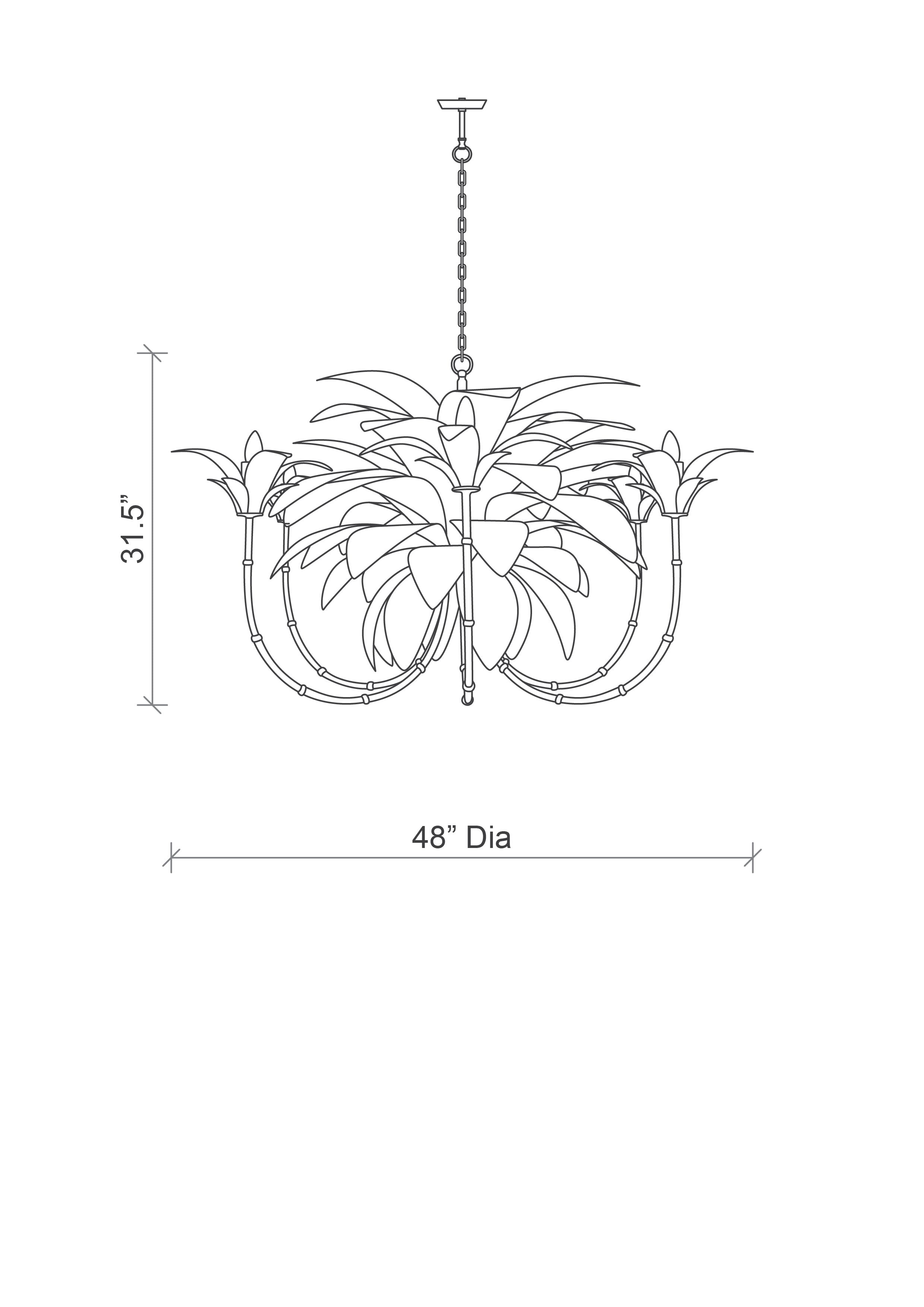 Liefie Chandelier - White