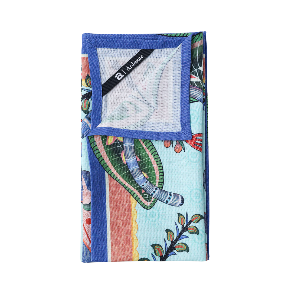 Monkey Tales Tea Towel - Oasis