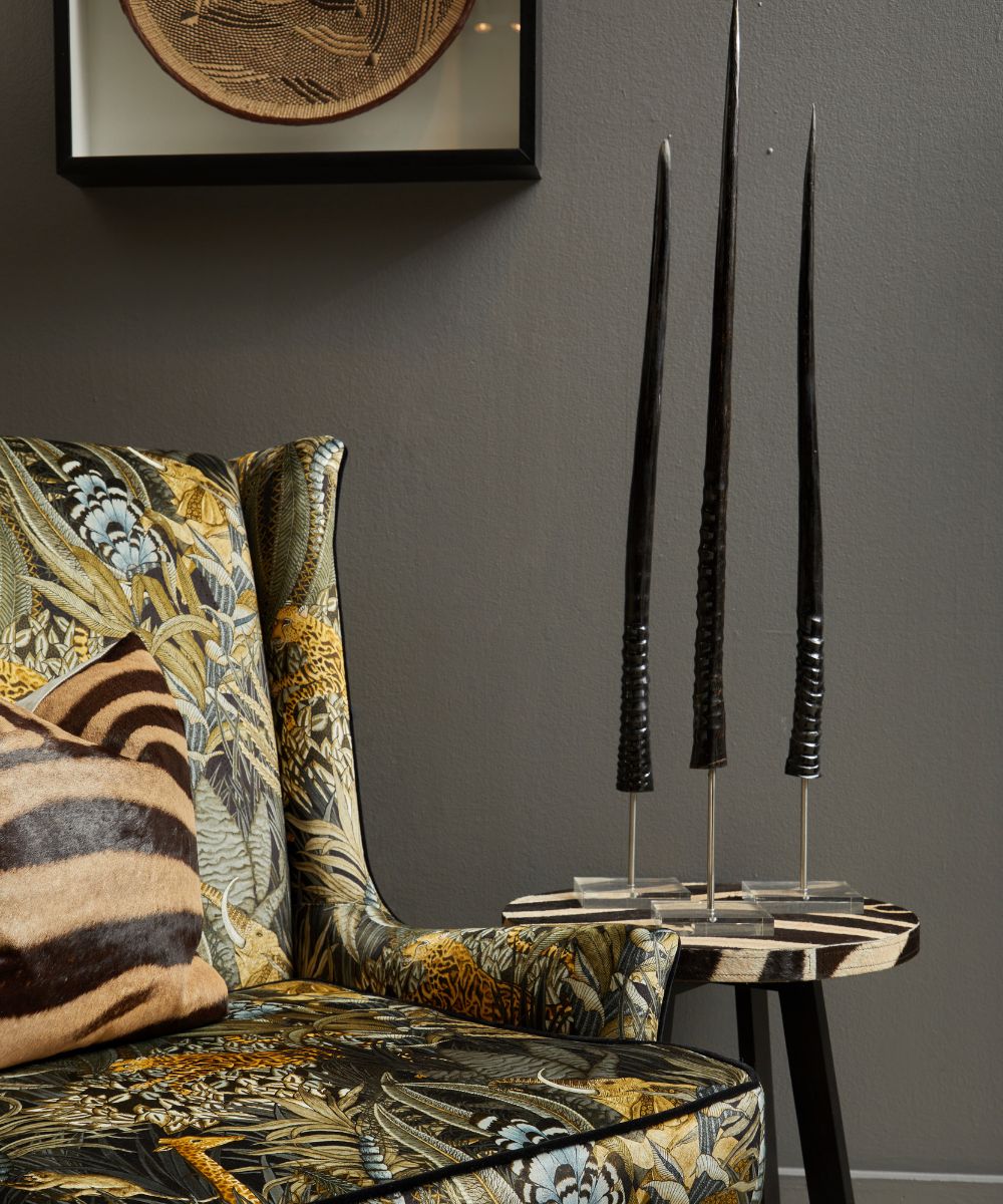 Mounted Gemsbok Horn