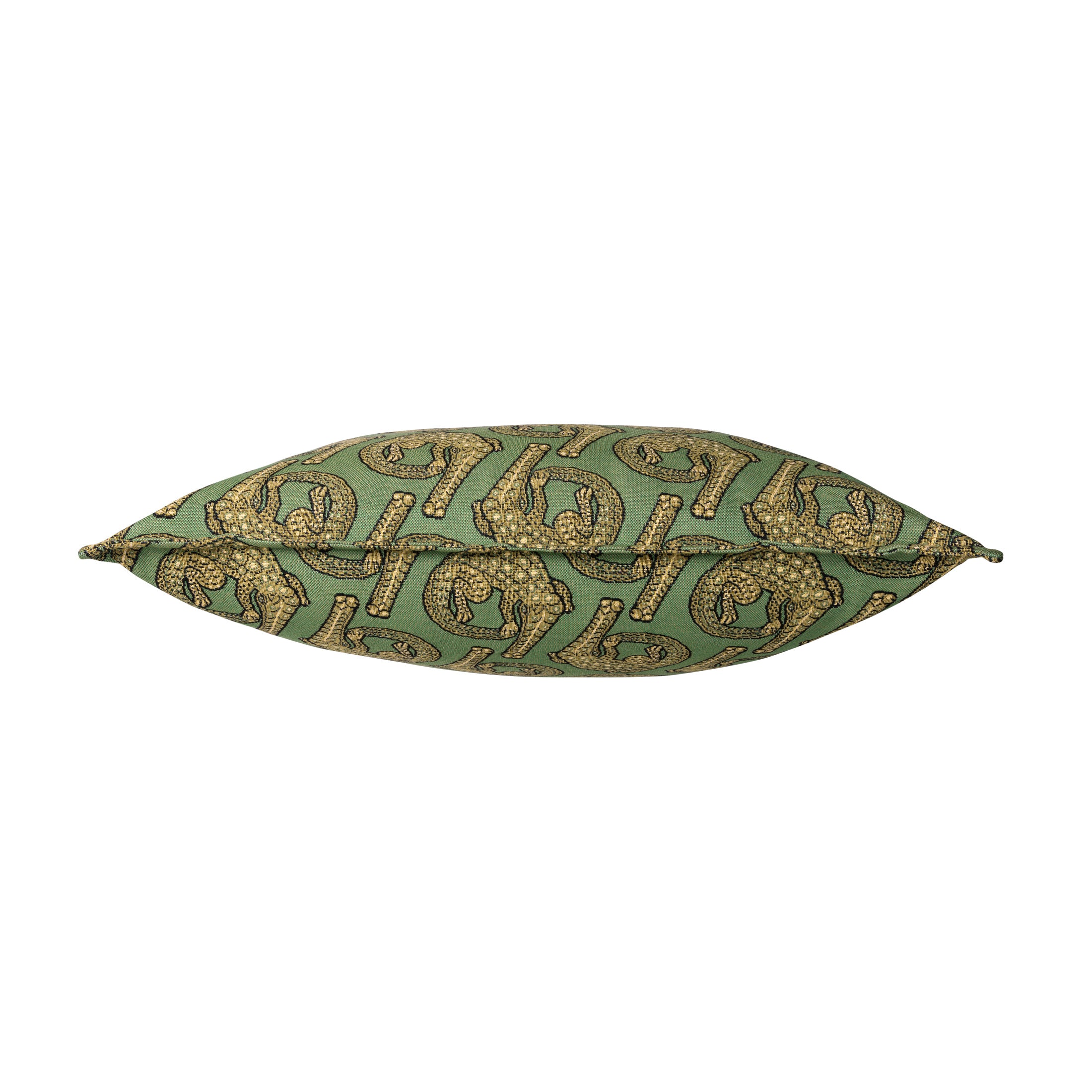 Croco Jacquard Pillow - Delta