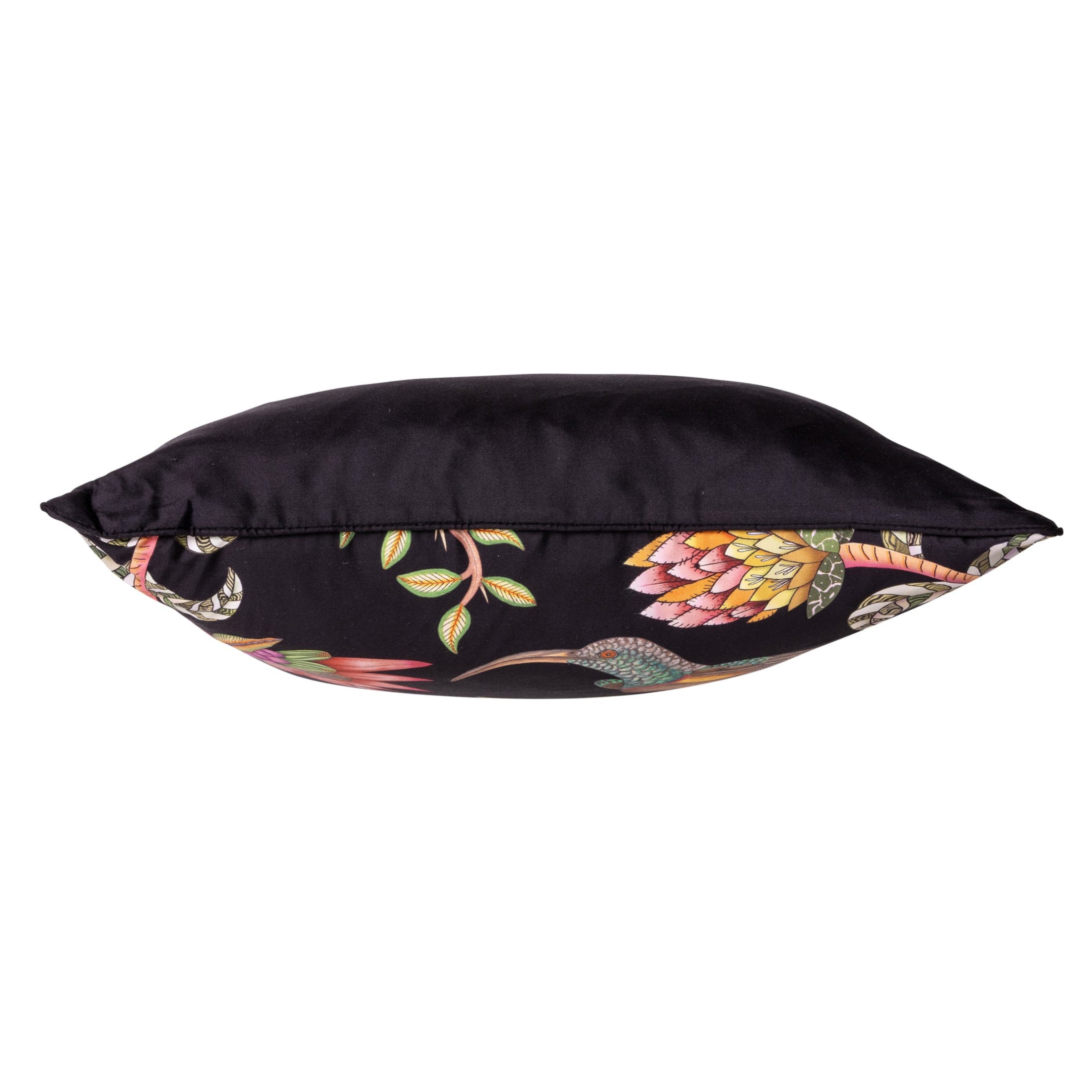 Protea Garden Silk Pillow - Night
