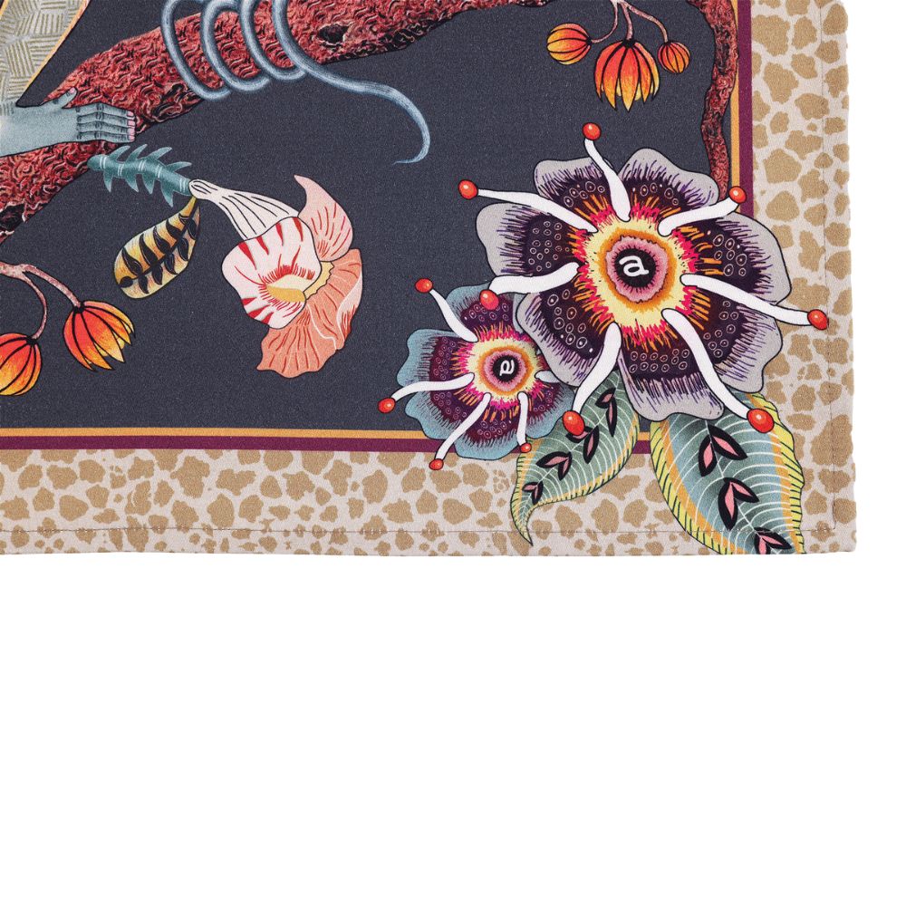 Meandering Monkey Tales Napkins (Pair) - Dusk