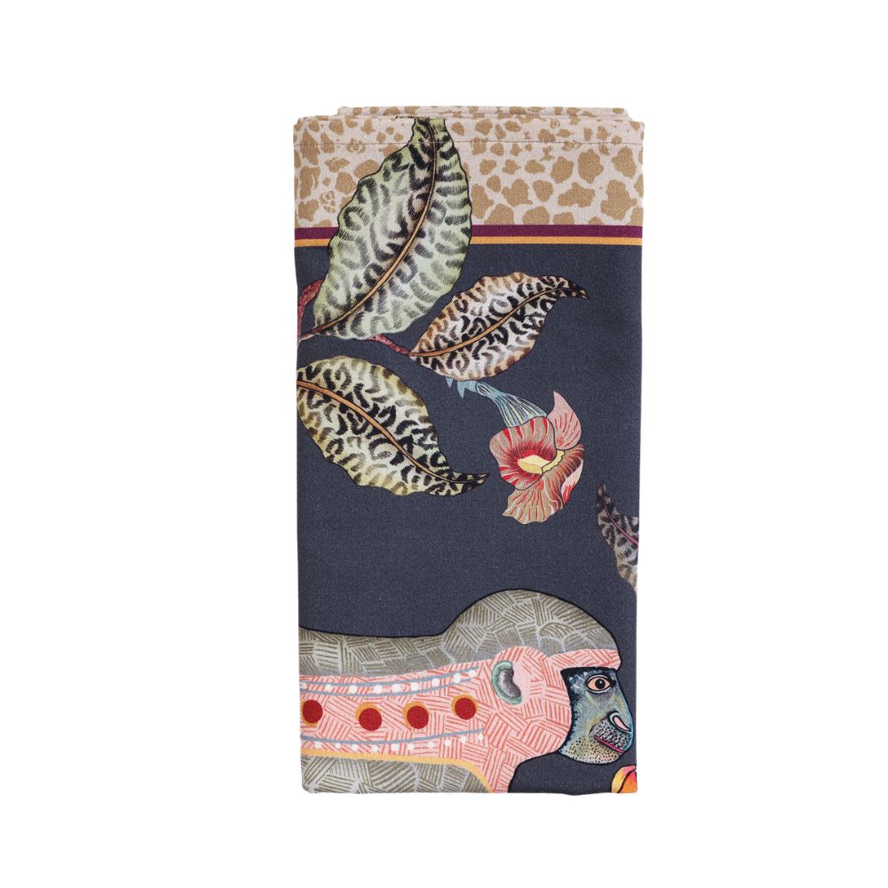 Meandering Monkey Tales Napkins (Pair) - Dusk