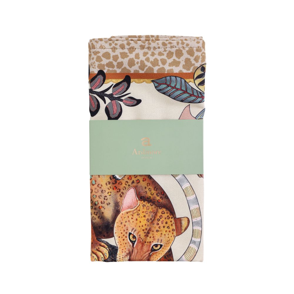 Monkey Tales Napkins (Pair) - Stone