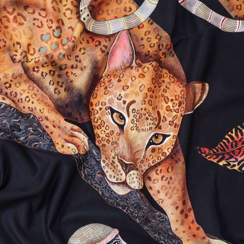 Monkey Tales Cotton Tablecloth - Night