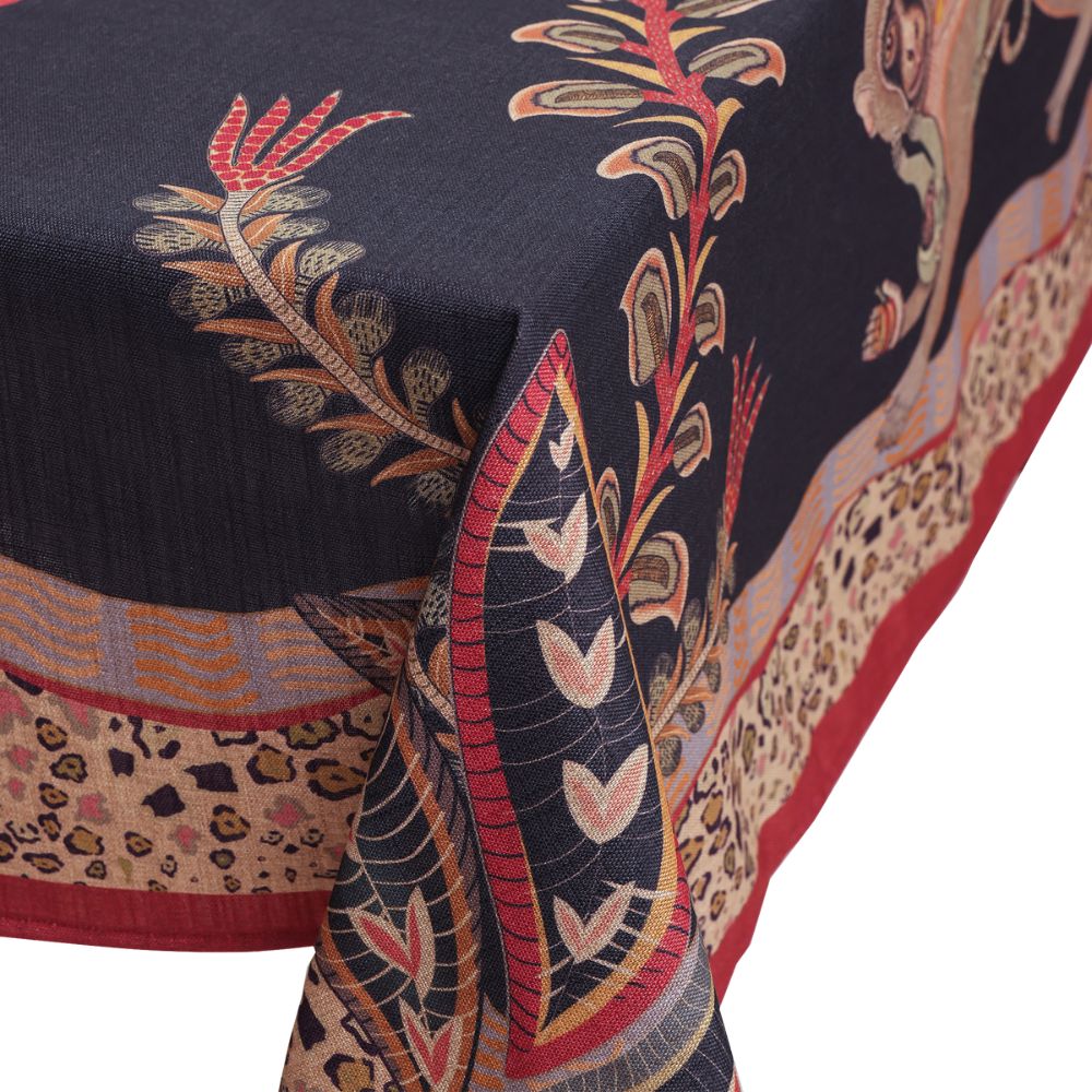 Monkey Tales Linaza Tablecloth - Night