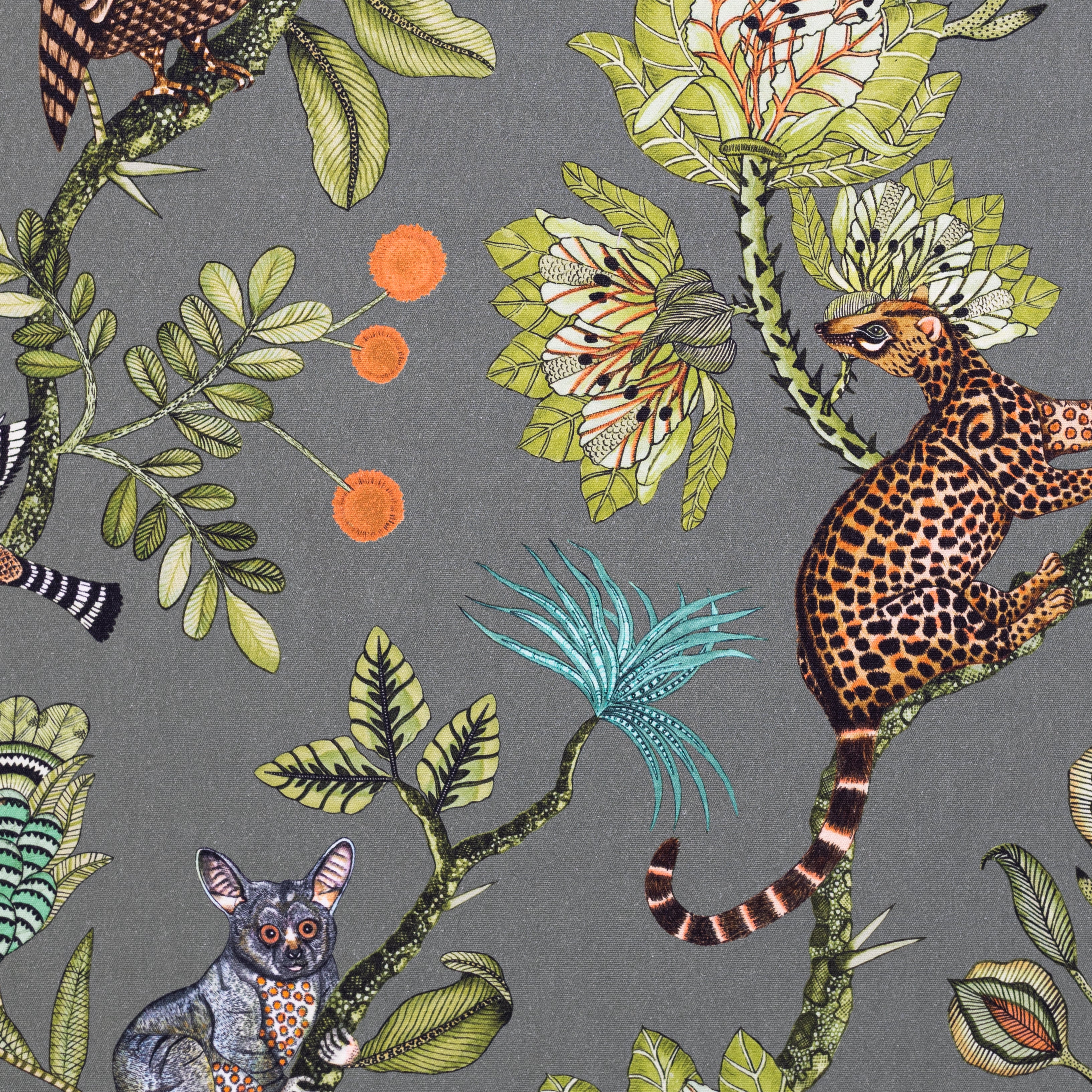 Camp Critters Fabric - Velvet - Delta