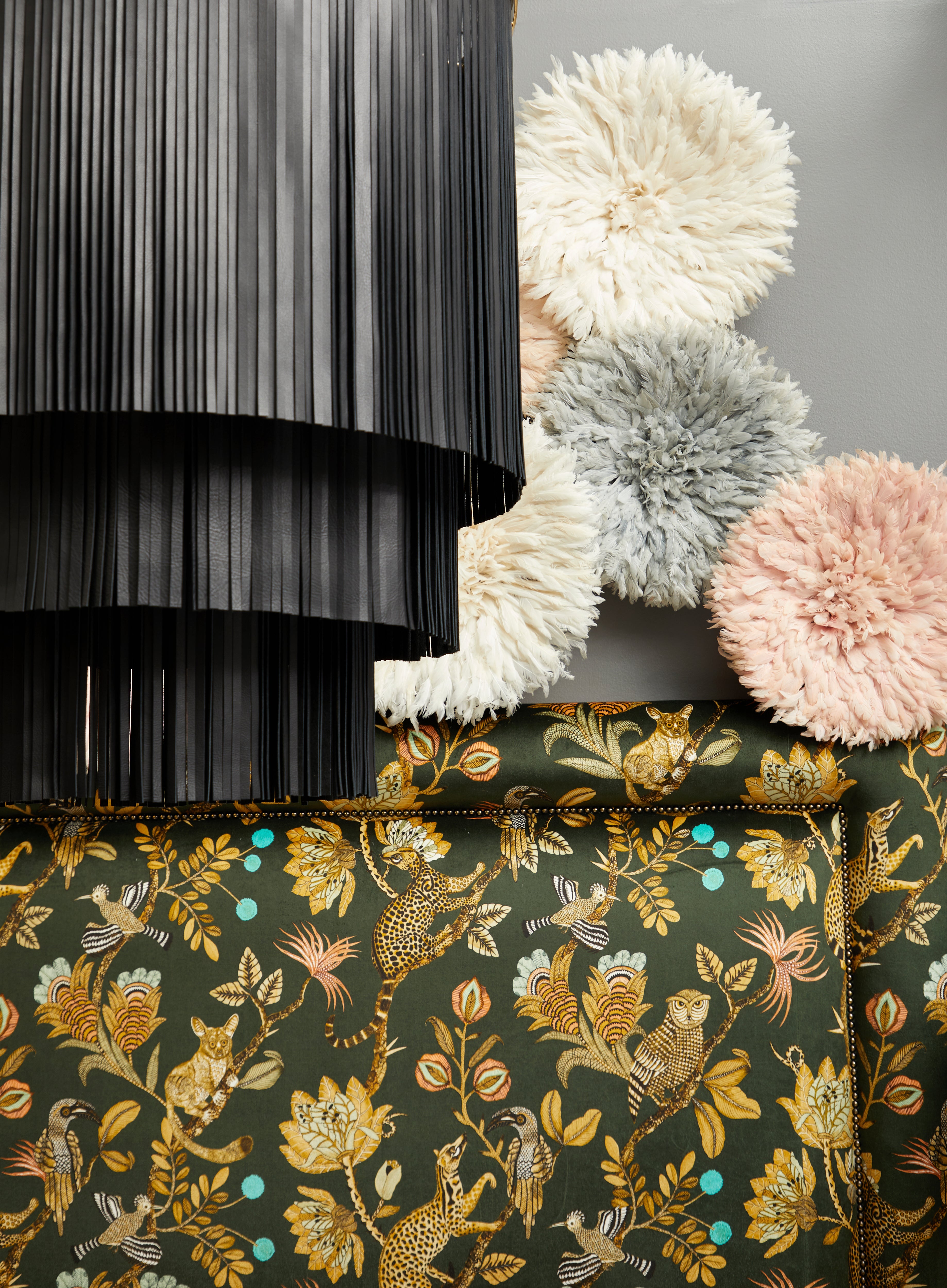 Camp Critters Fabric - Velvet - Dusk