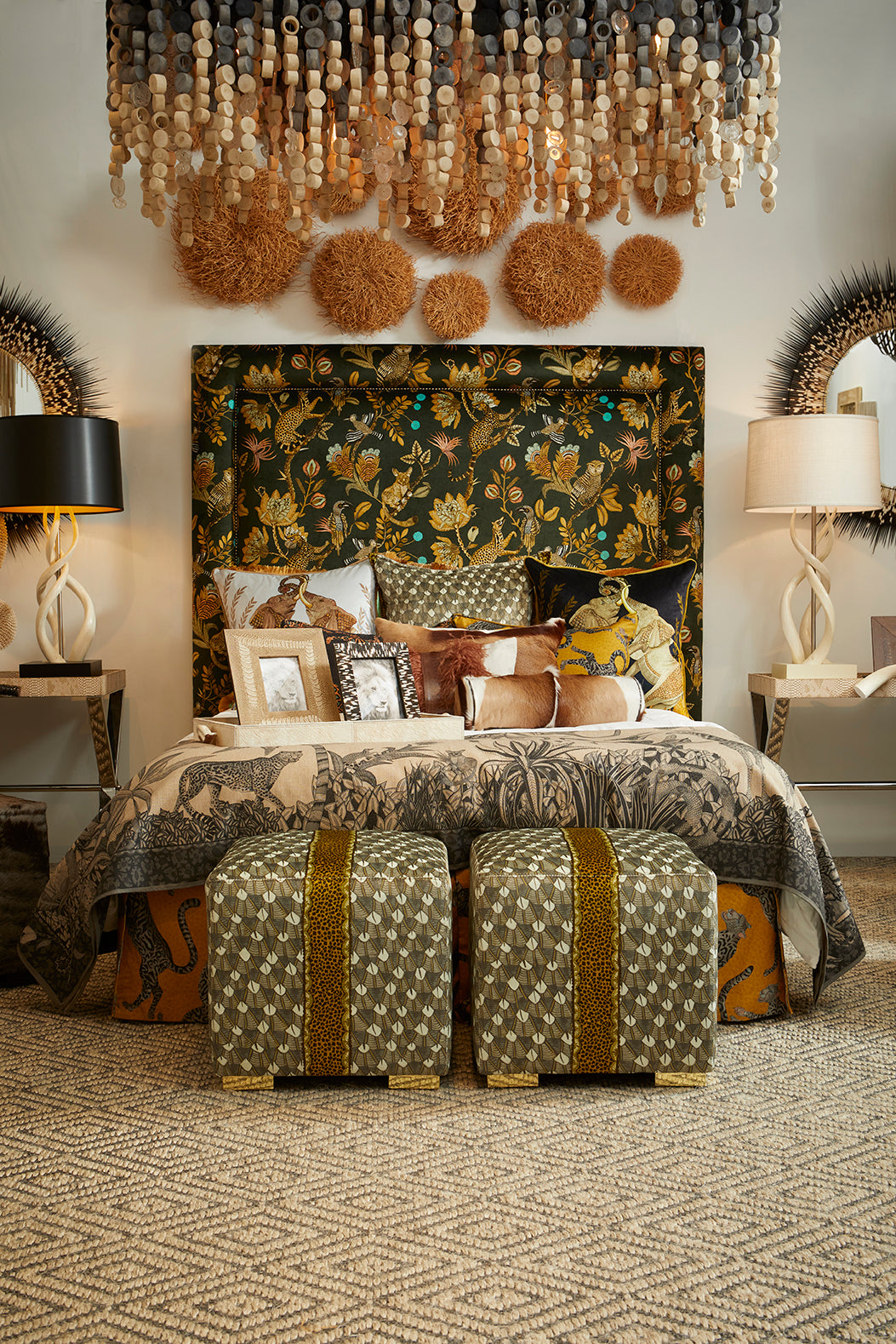 Camp Critters Fabric - Velvet - Dusk