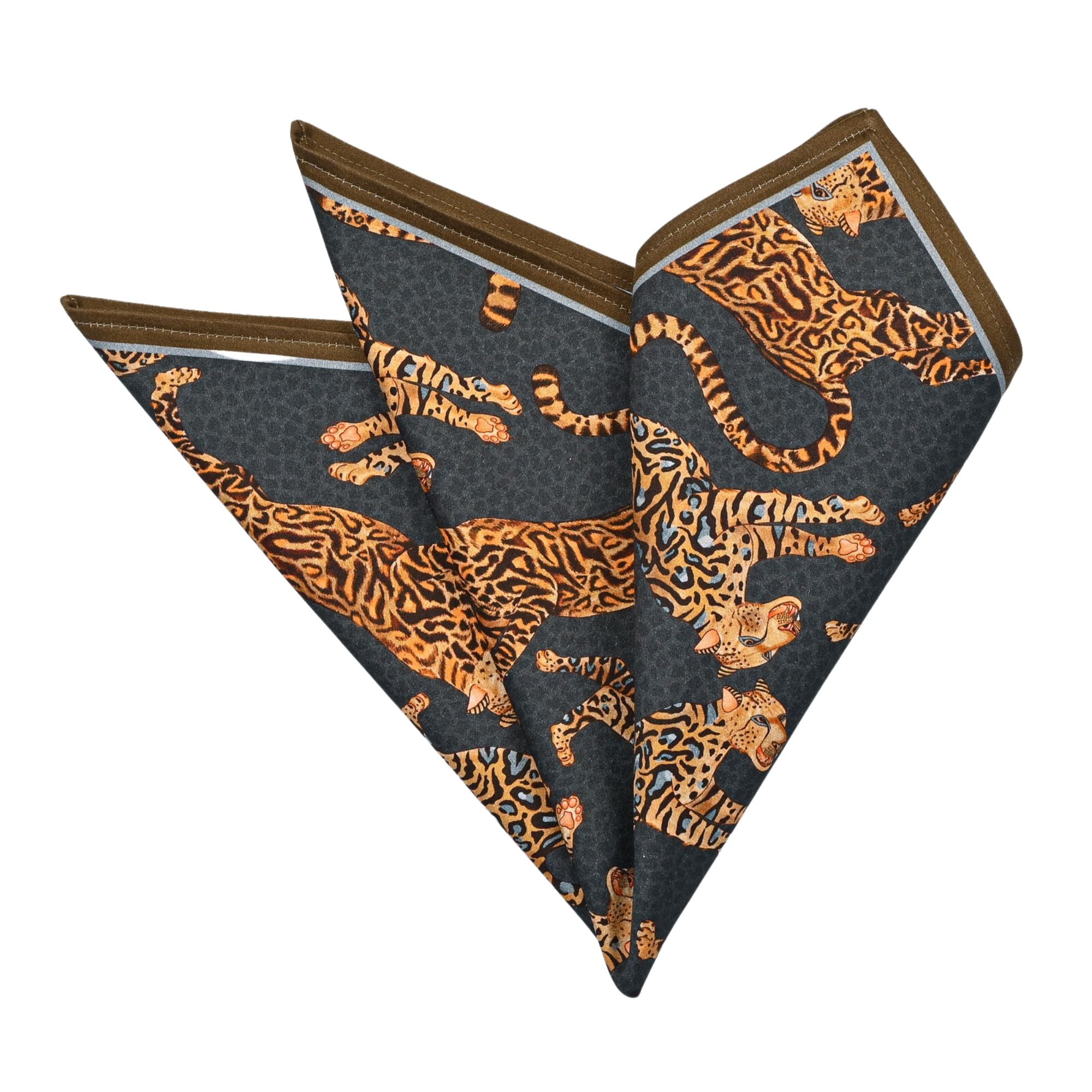 Cheetah Kings Napkins (Pair) - Night