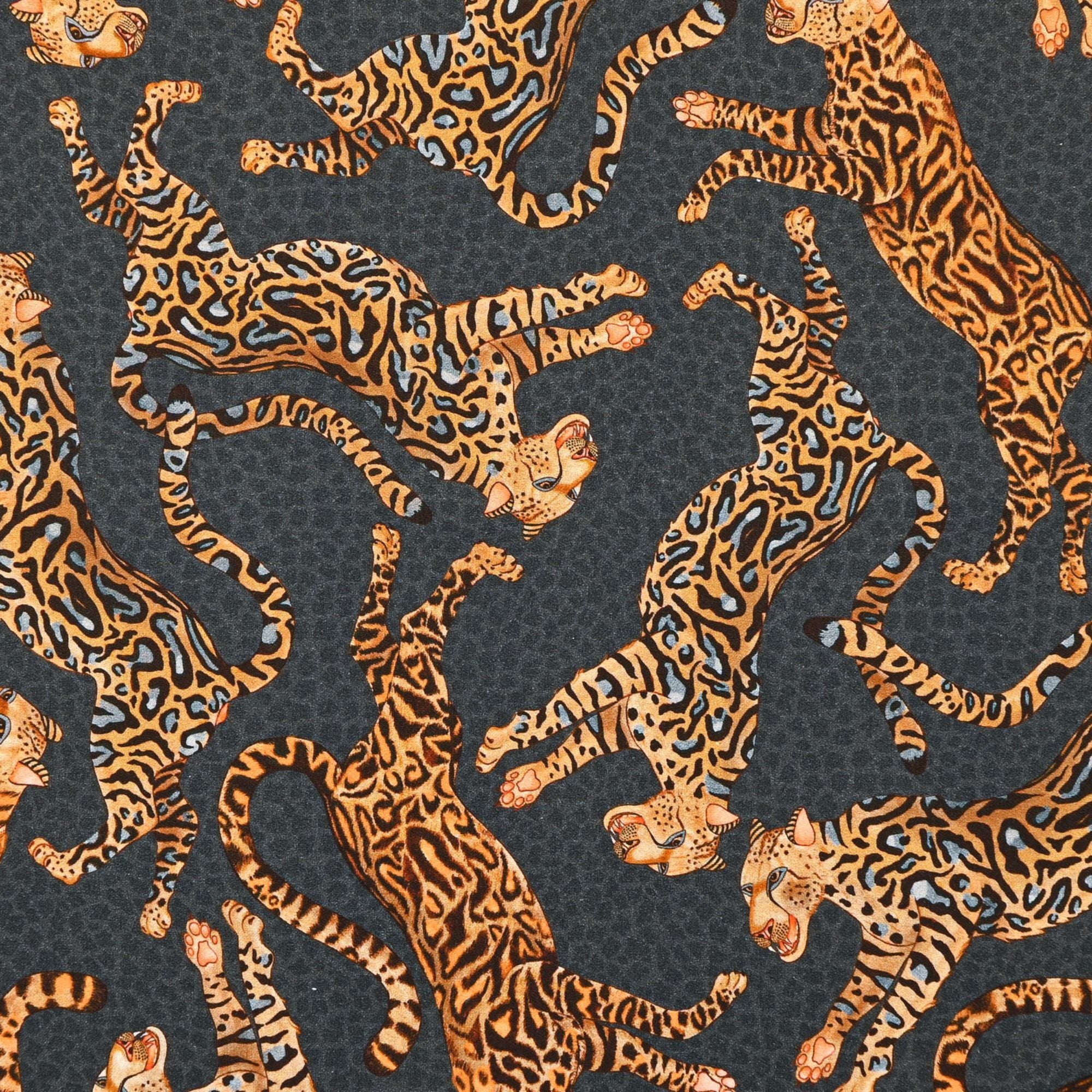 Cheetah Kings Napkins (Pair) - Night