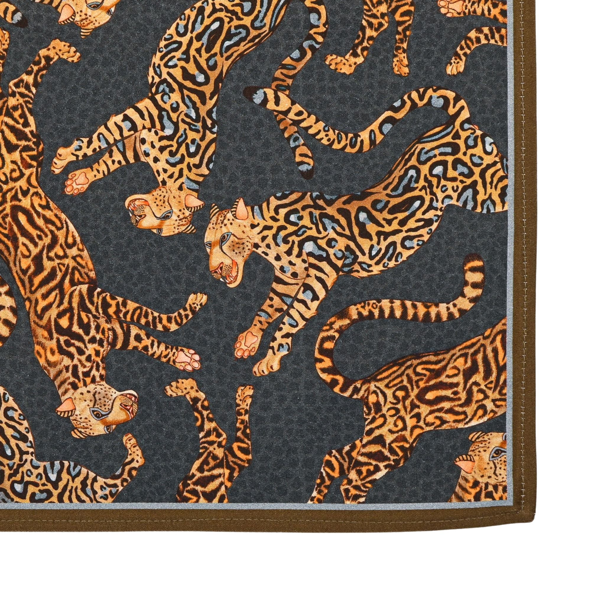 Cheetah Kings Napkins (Pair) - Night