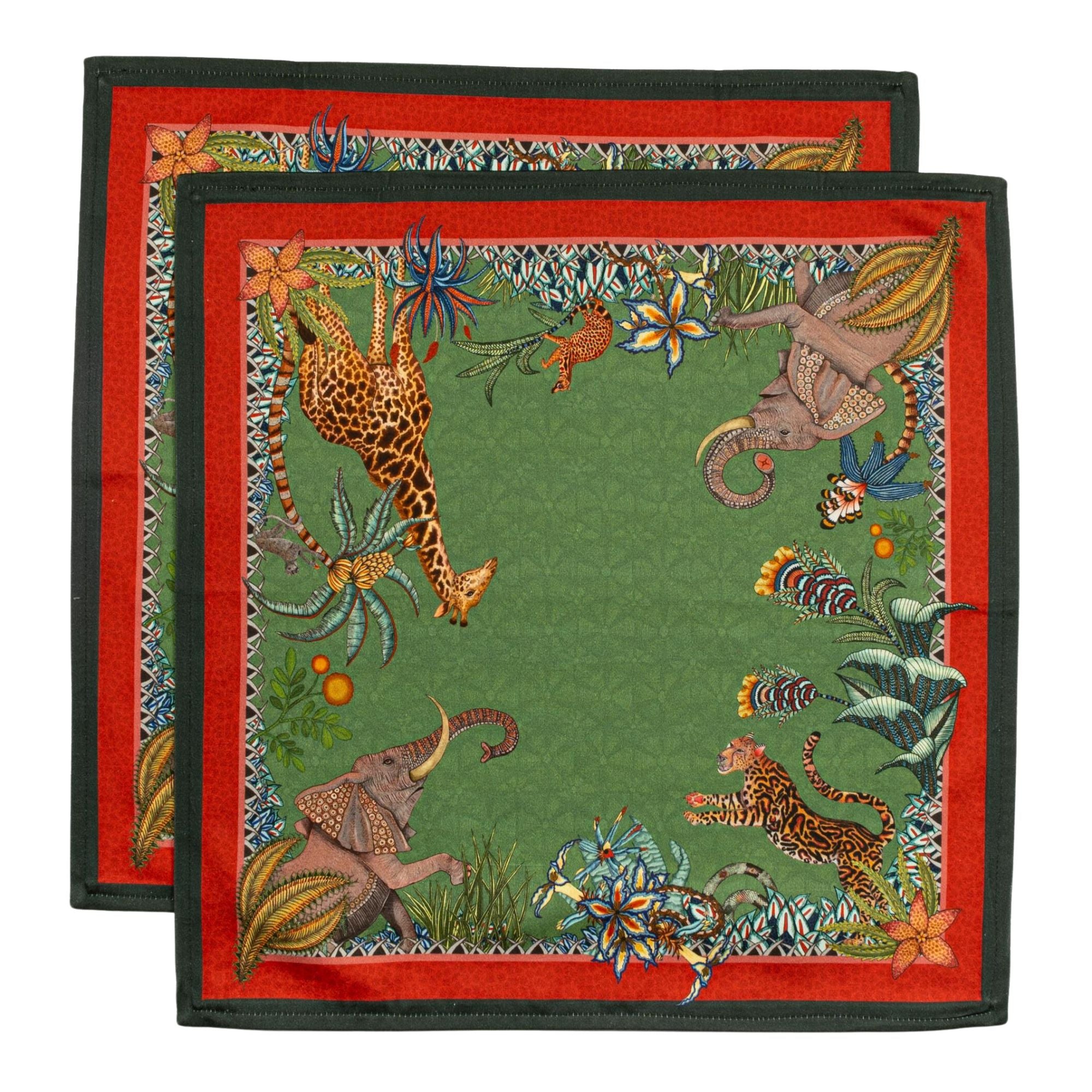 Sabie Forest Napkins (Pair) - Delta