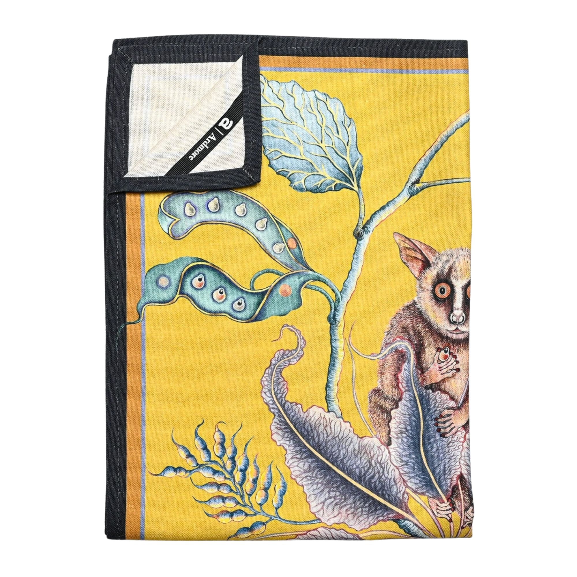 Bush Baby Tea Towel - Butter