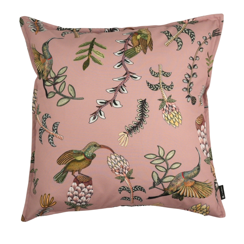 Protea Garden Outdoor Pillow - Magnolia