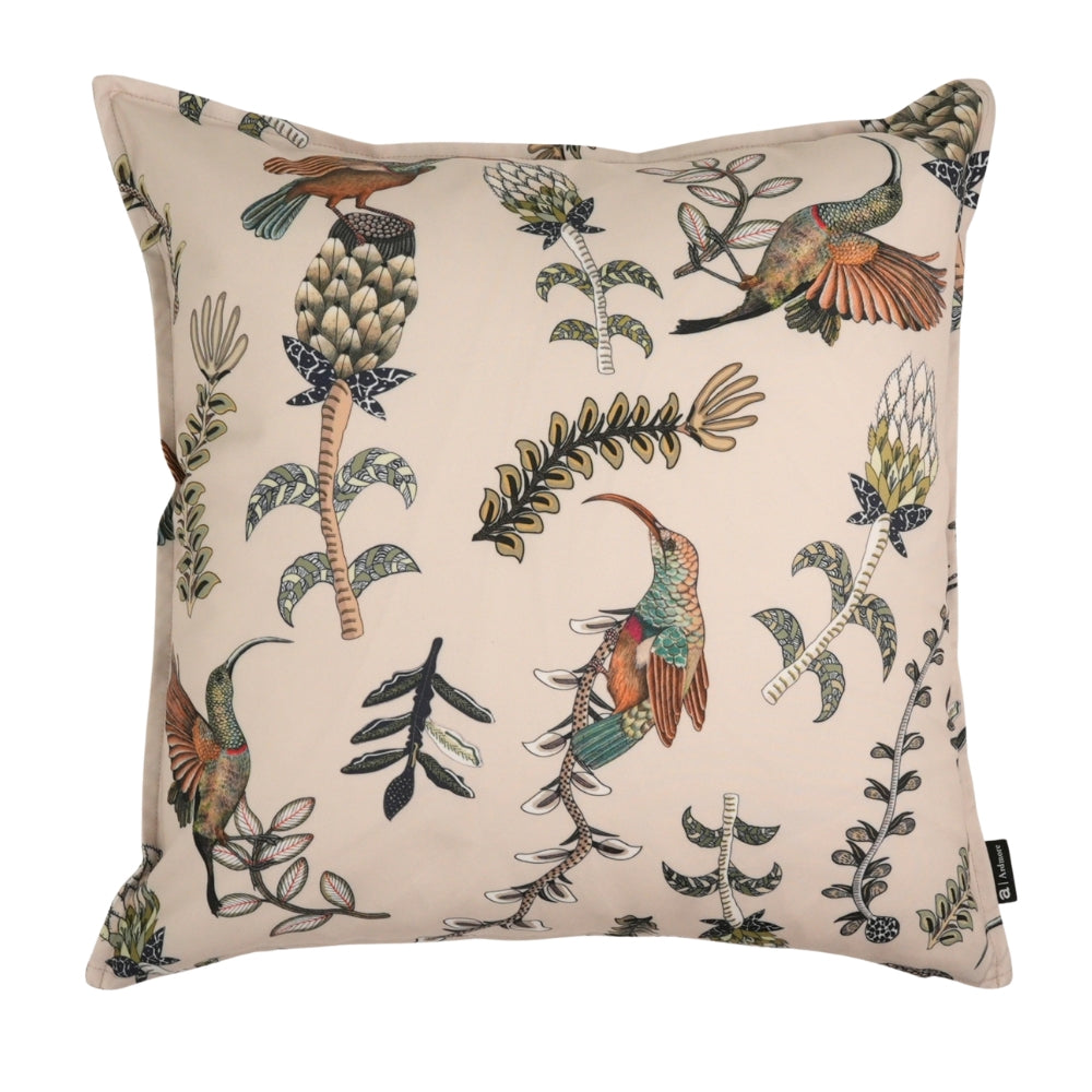 Protea Garden Outdoor Pillow - Stone