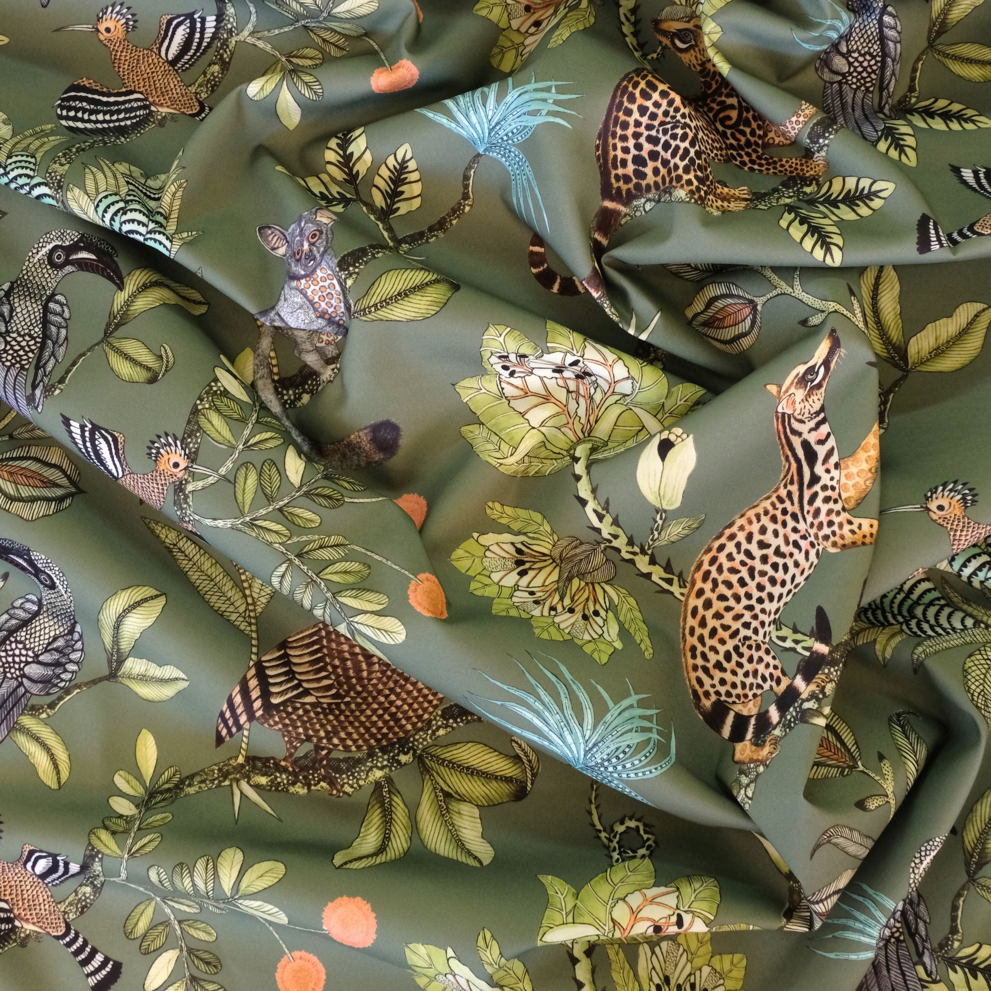 Camp Critters Outdoor Fabric - Delta