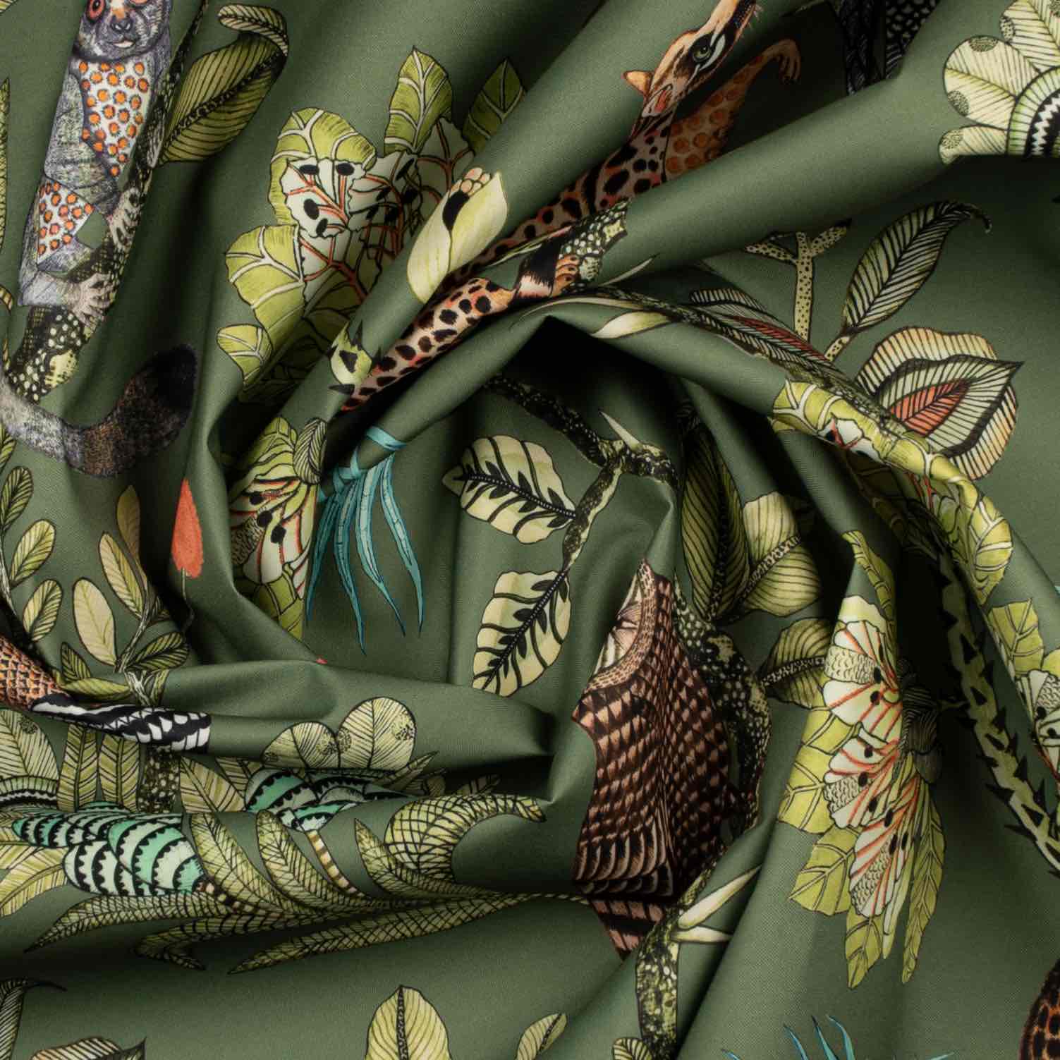 Camp Critters Outdoor Fabric - Delta