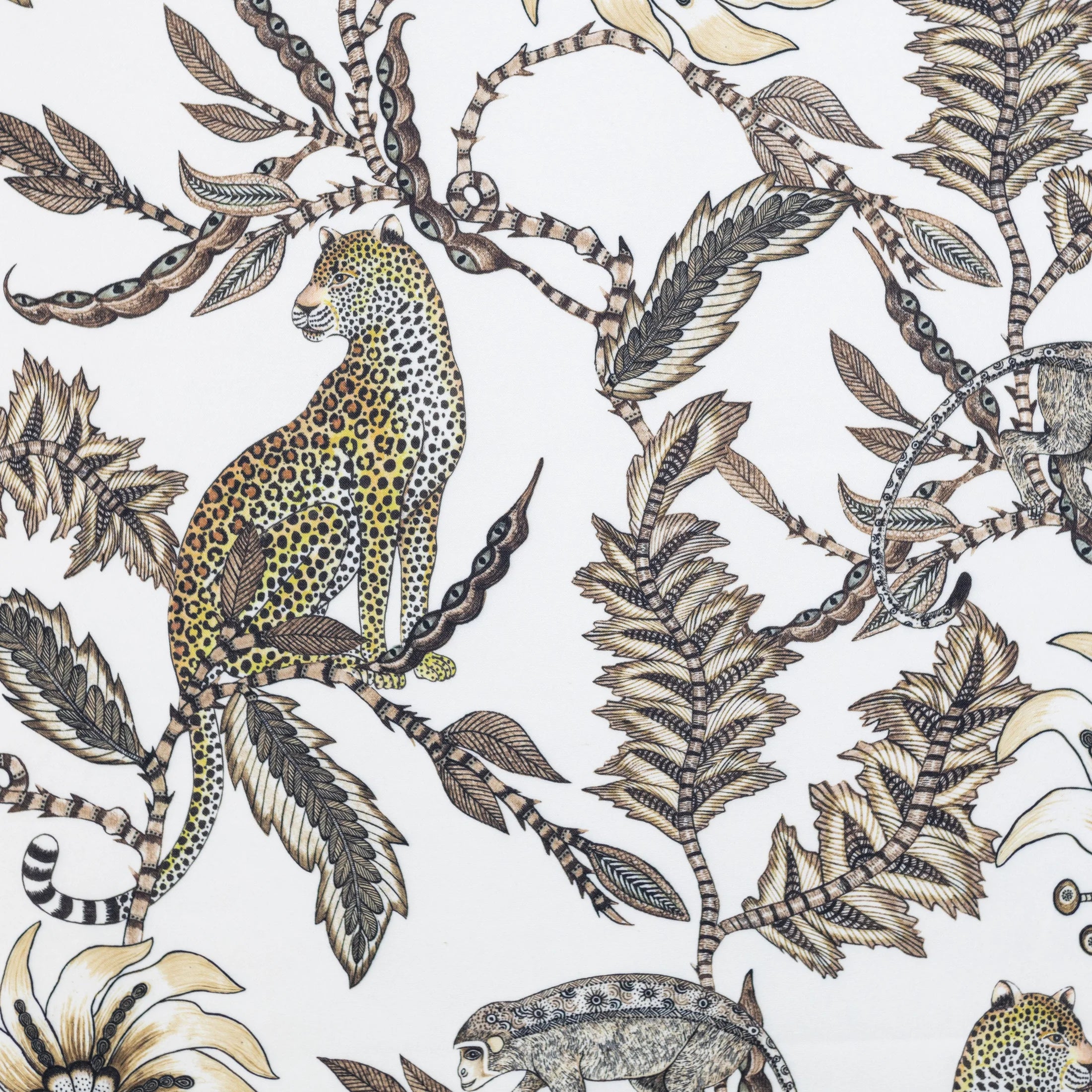 Monkey Bean Outdoor Fabric - Stone
