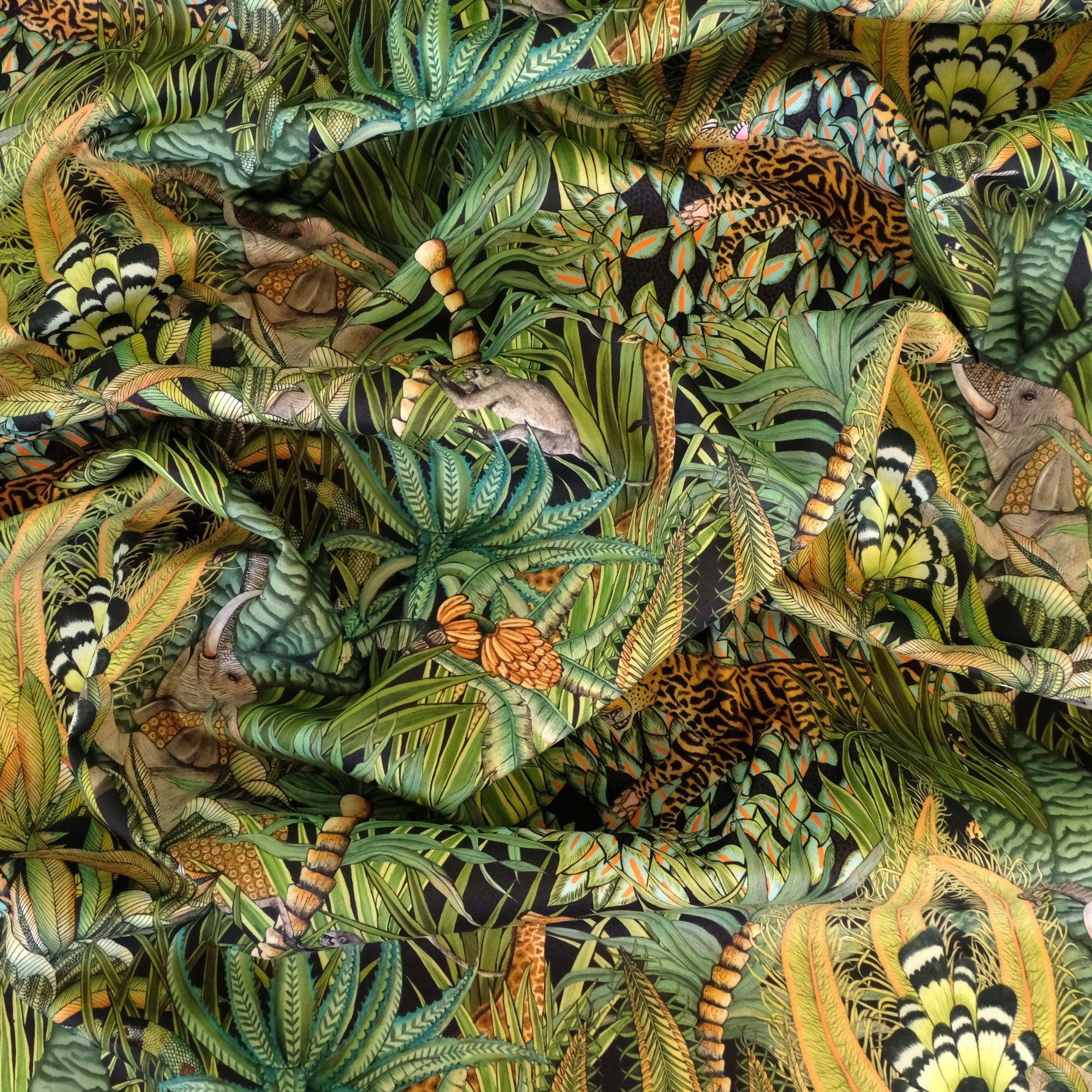 Sabie Forest Outdoor Fabric - Delta