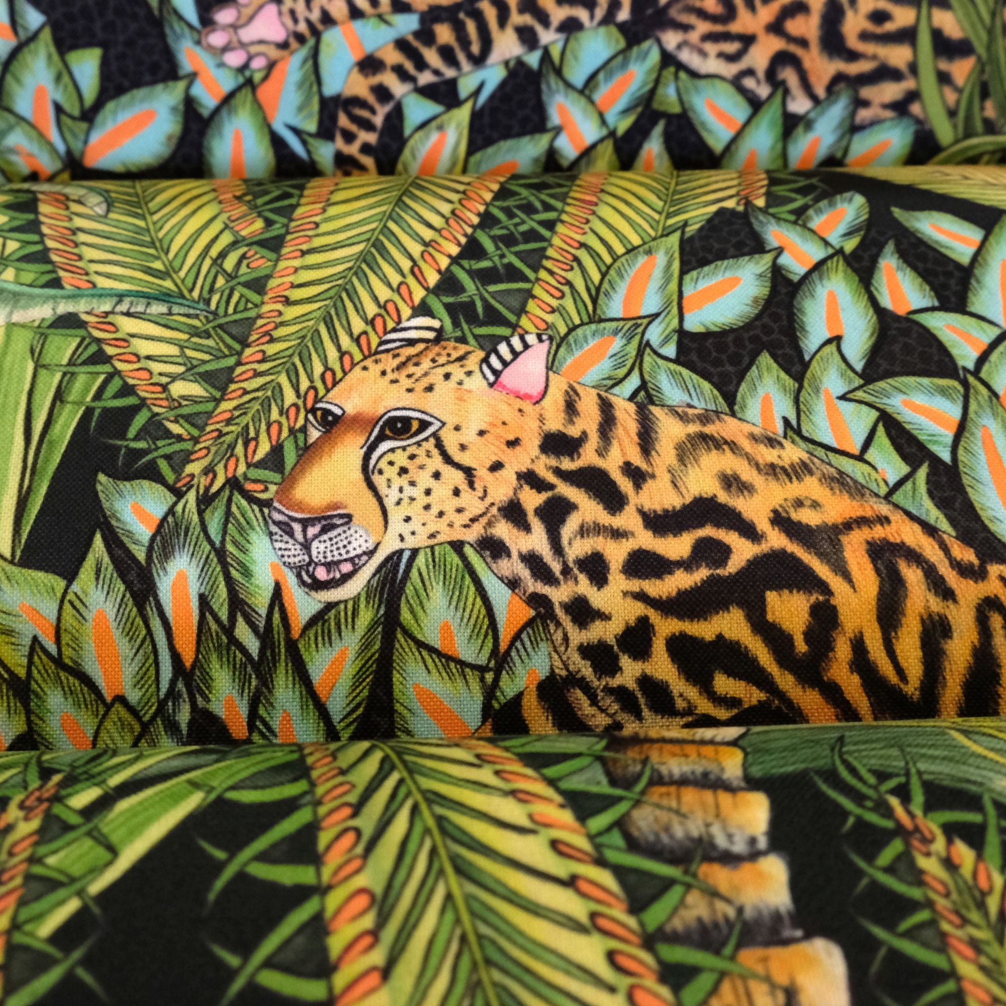 Sabie Forest Outdoor Fabric - Delta