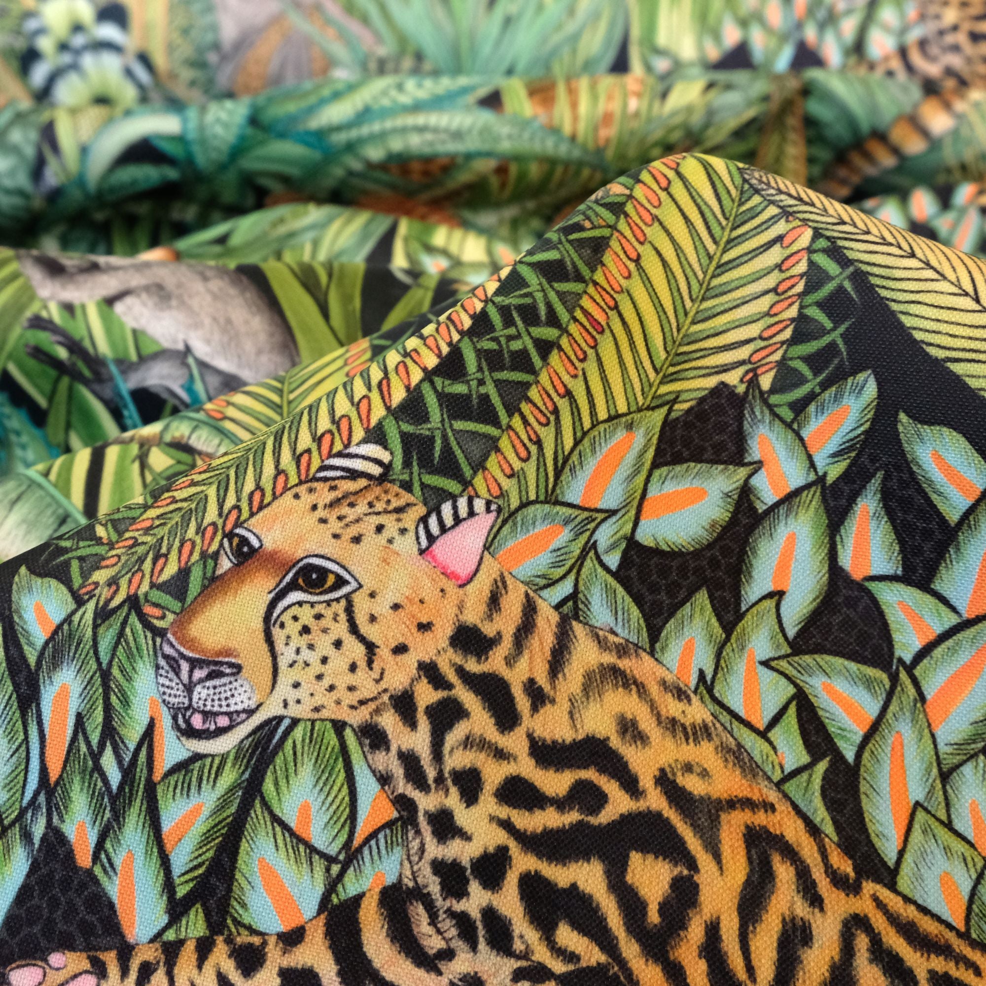 Sabie Forest Outdoor Fabric - Delta