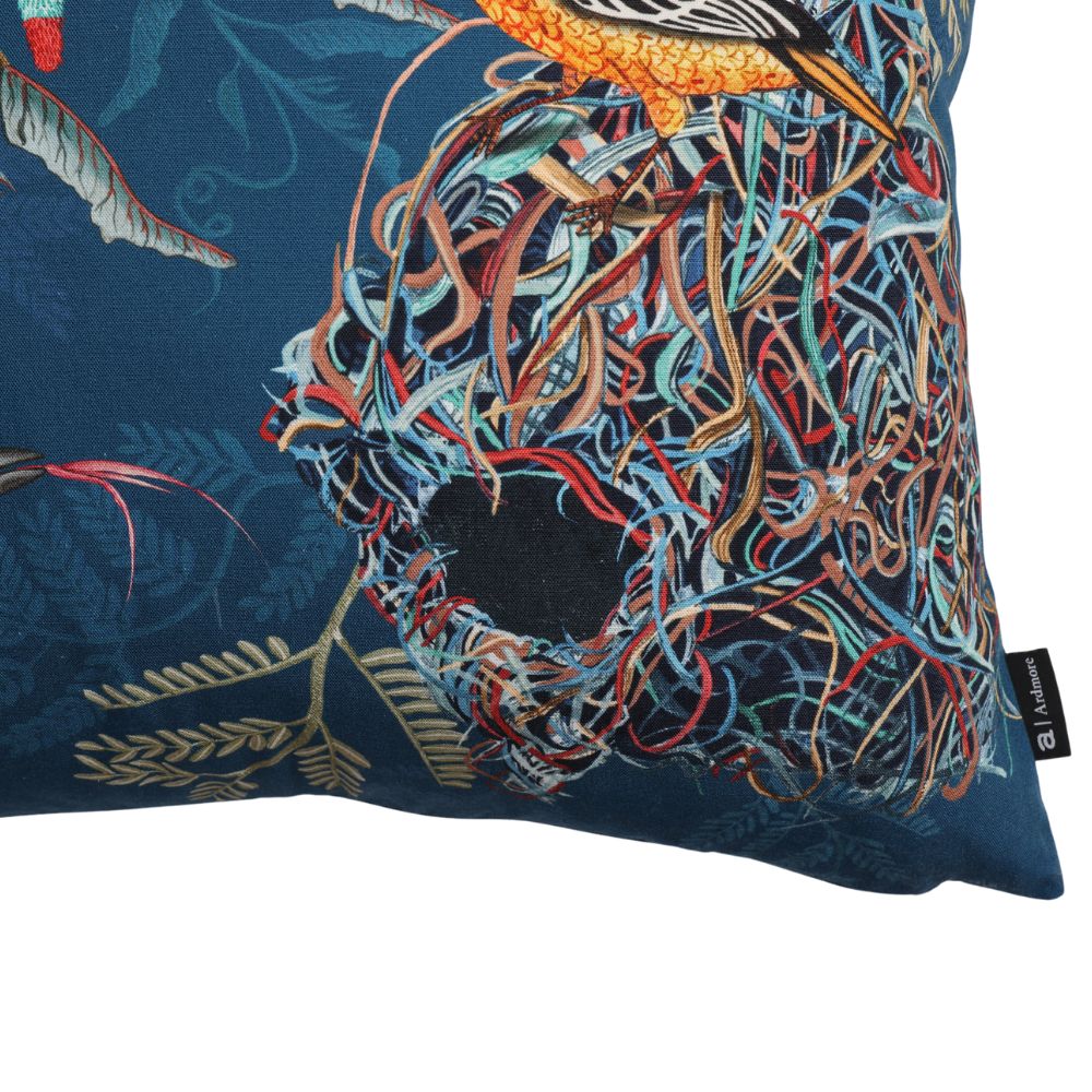 Thanda Nest Pillow - Cotton - Midnight
