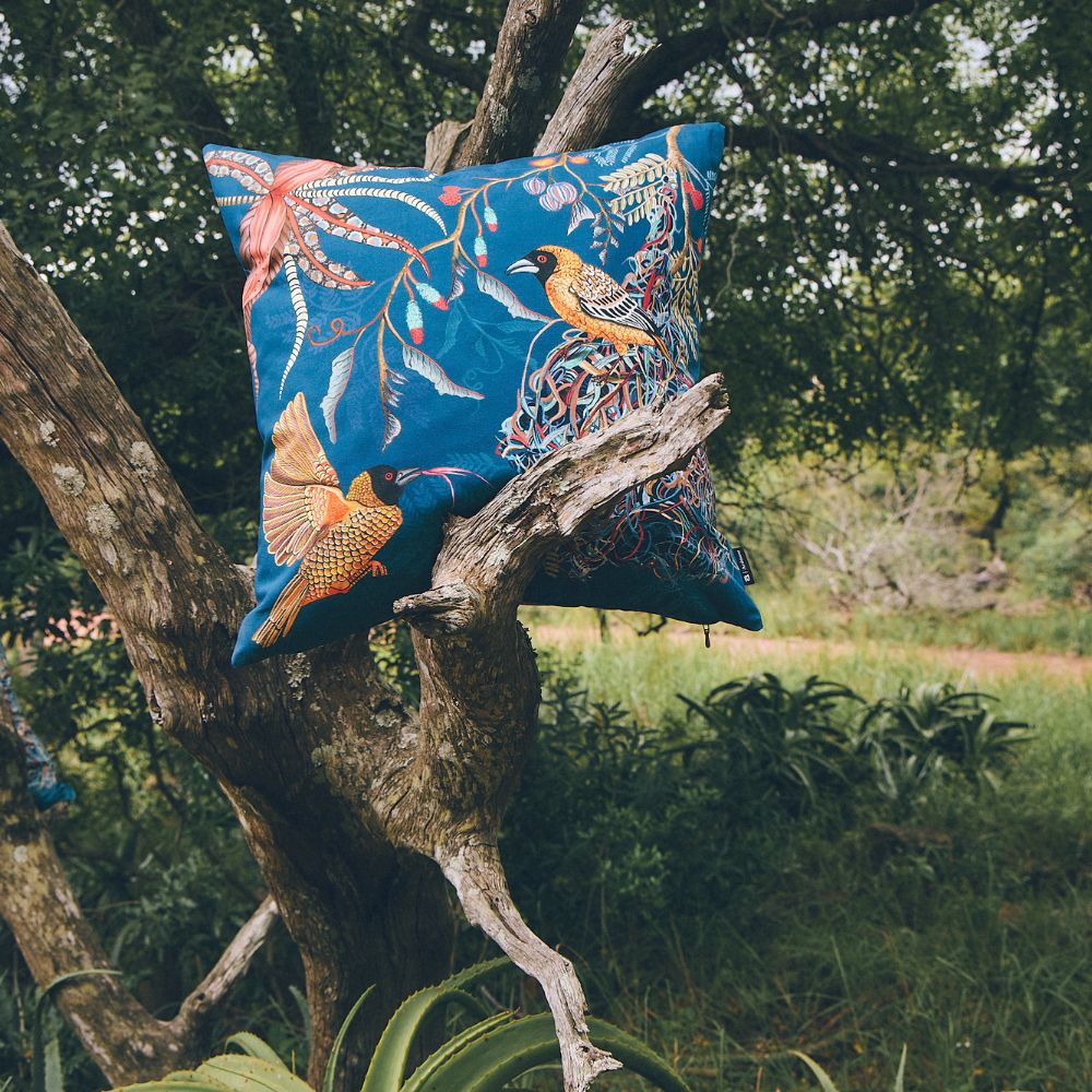 Thanda Nest Pillow - Cotton - Midnight