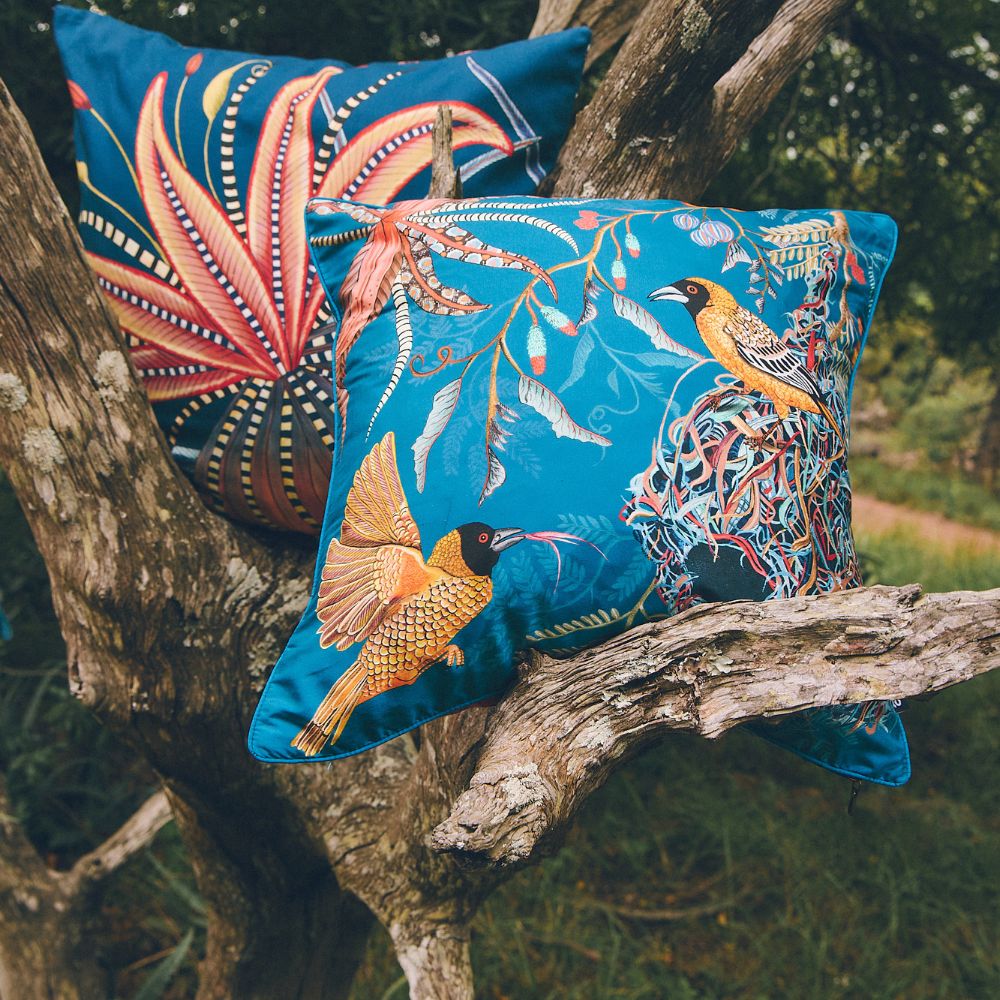 Thanda Nest Pillow - Silk - Midnight
