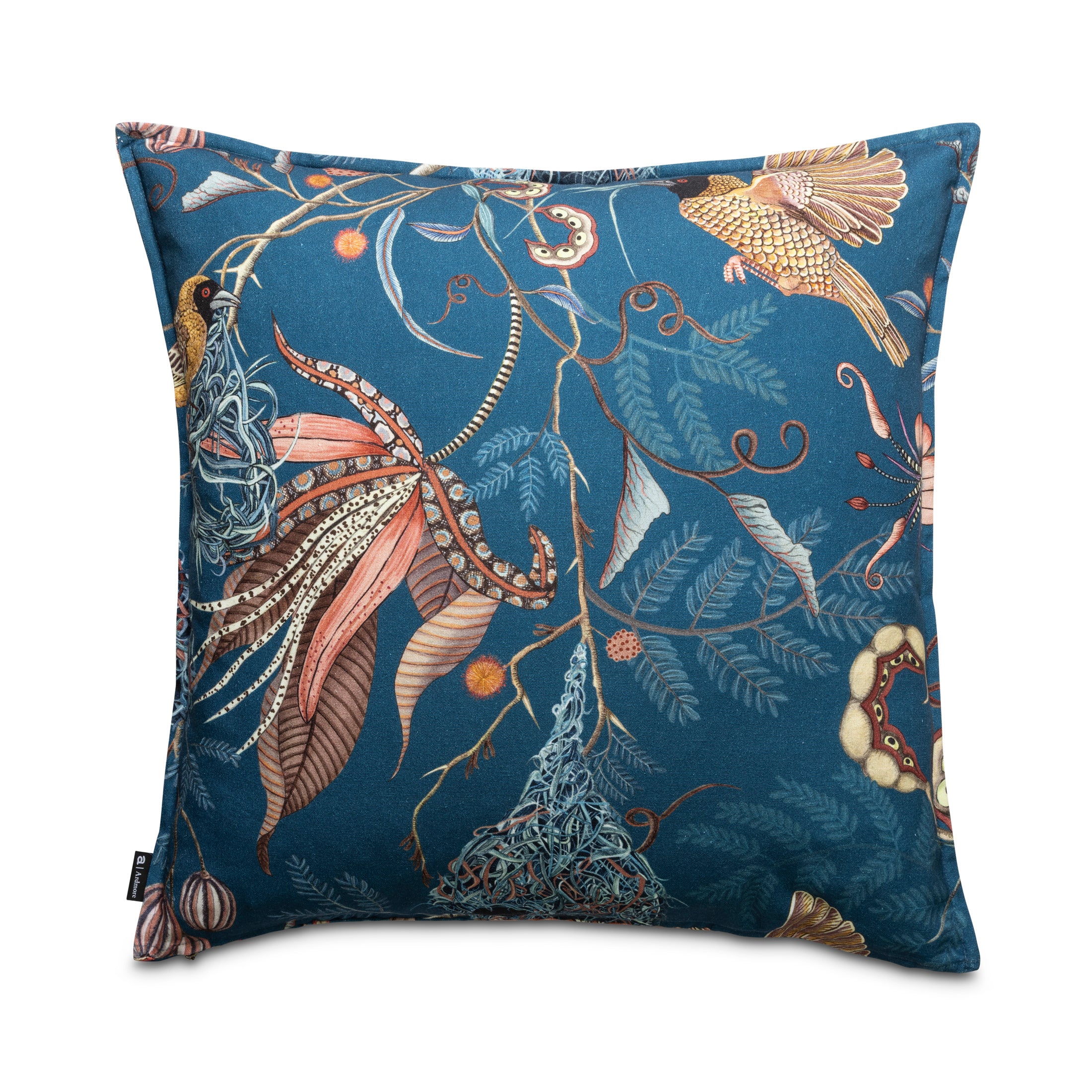 Thanda Nest Pillow - Linen - Midnight