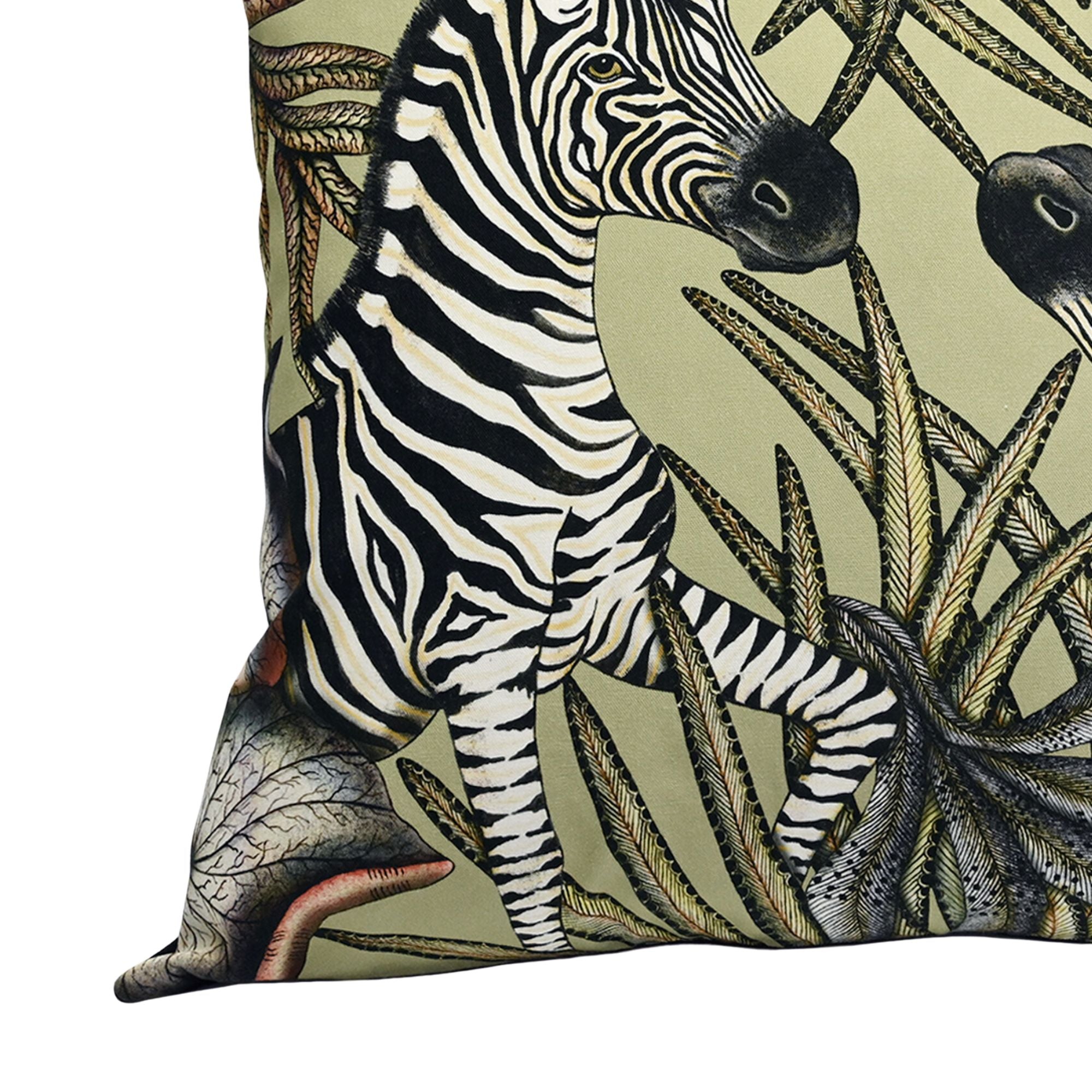Thanda Stripe Pillow - Cotton - Delta
