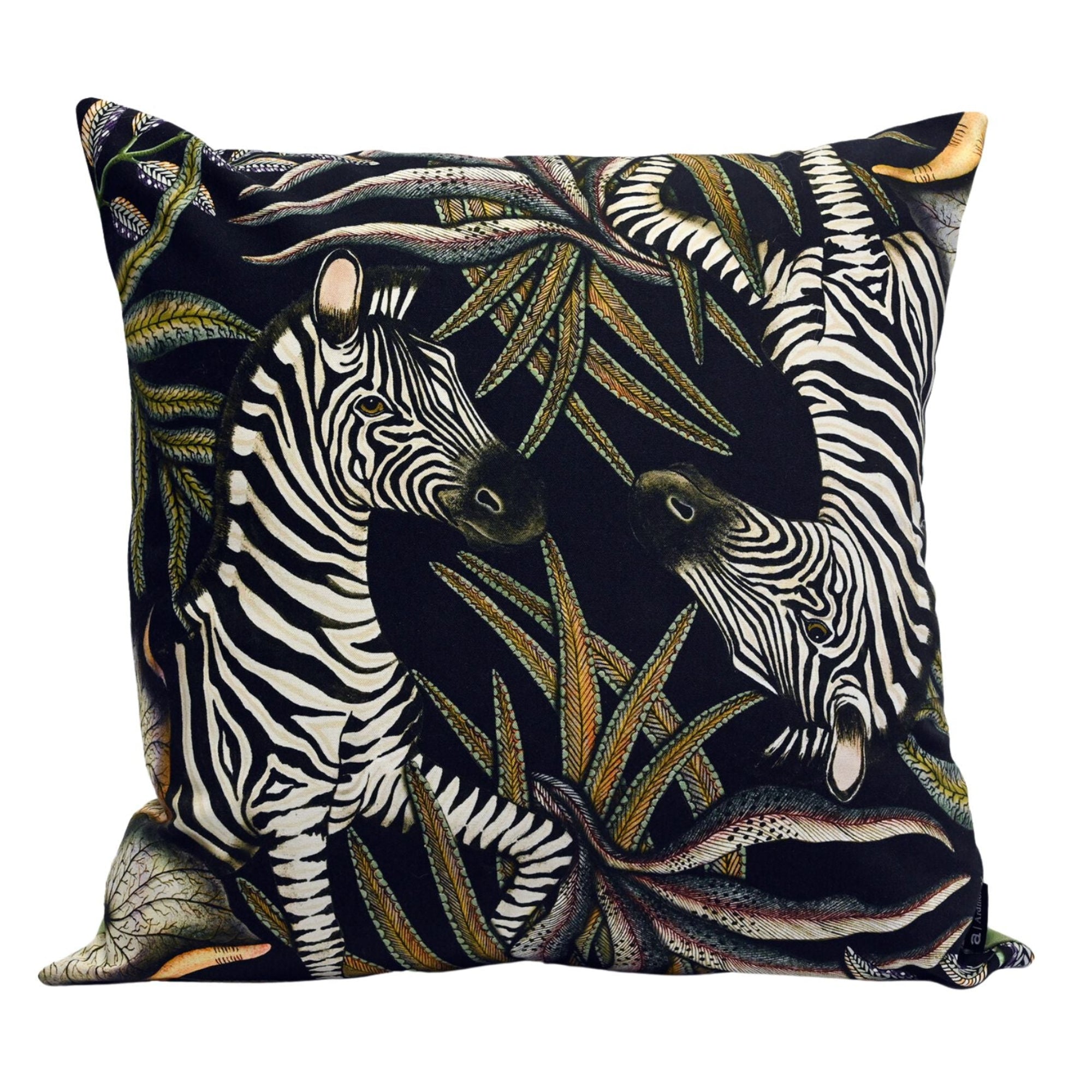 Thanda Stripe Pillow - Cotton - Night